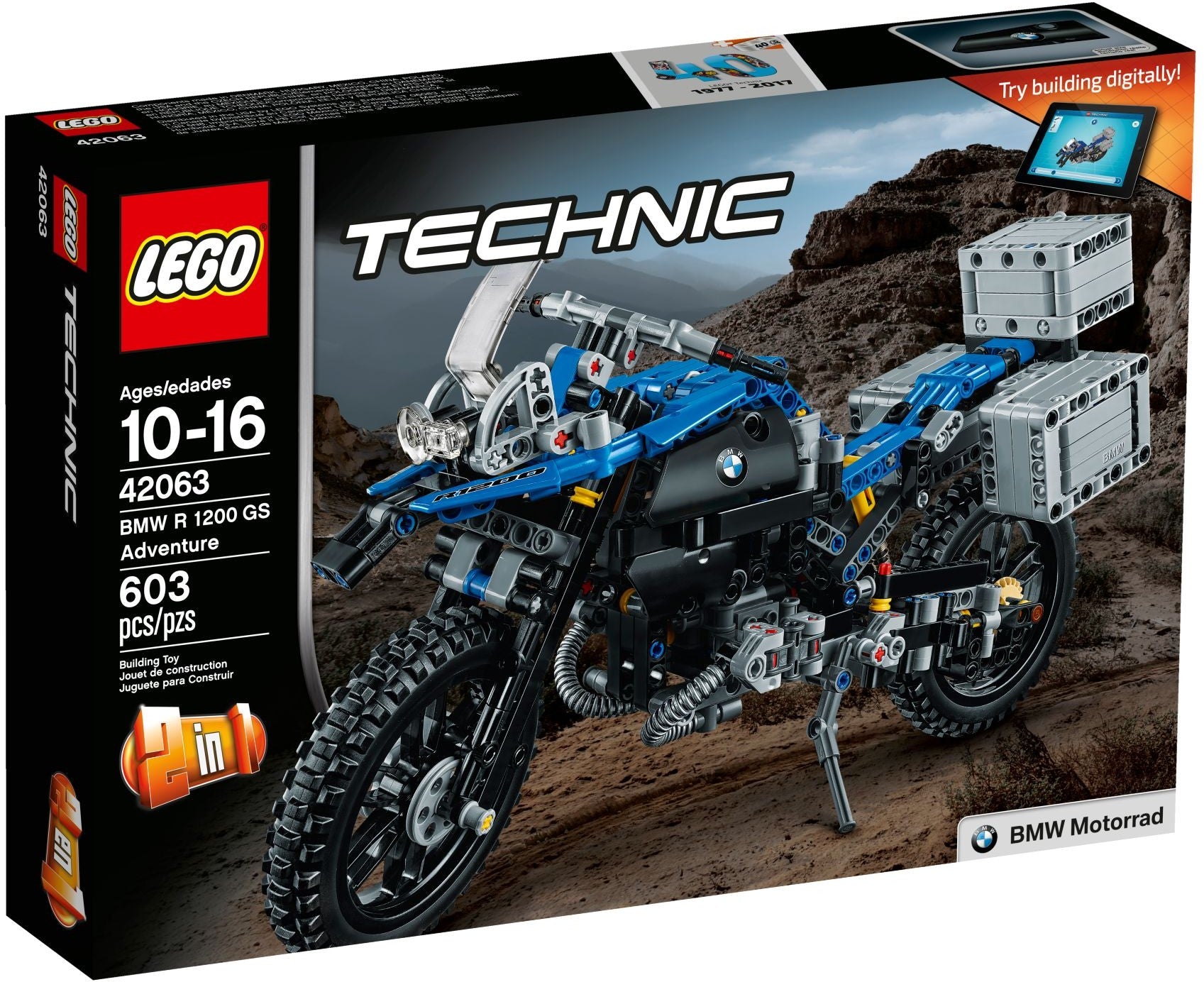BMW R 1200 GS Adventure 42063 | Technic | LEGO – image 2