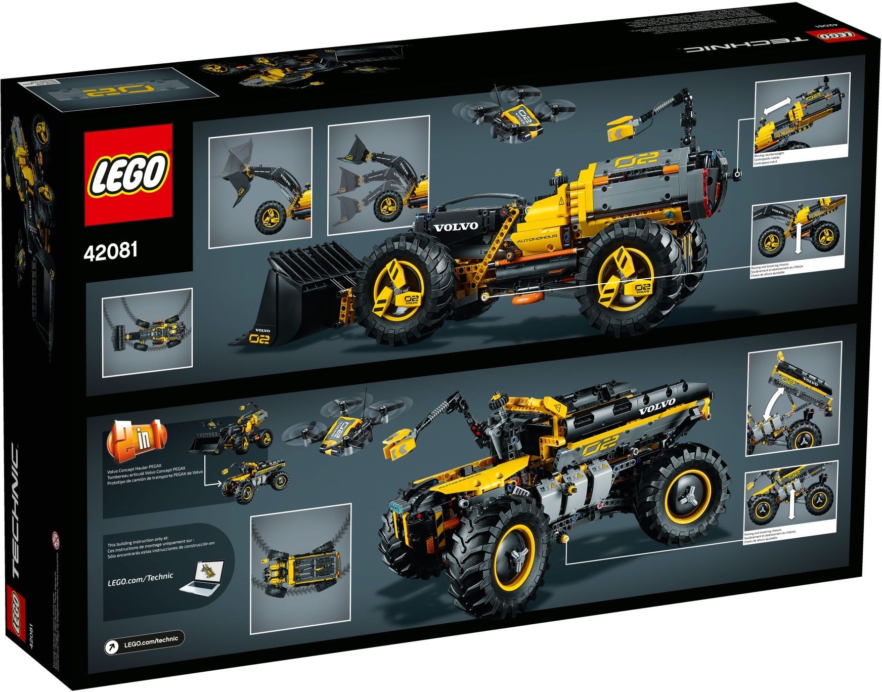 Volvo Concept Wheel Loader ZEUX 42081 | Technic | LEGO – image 9