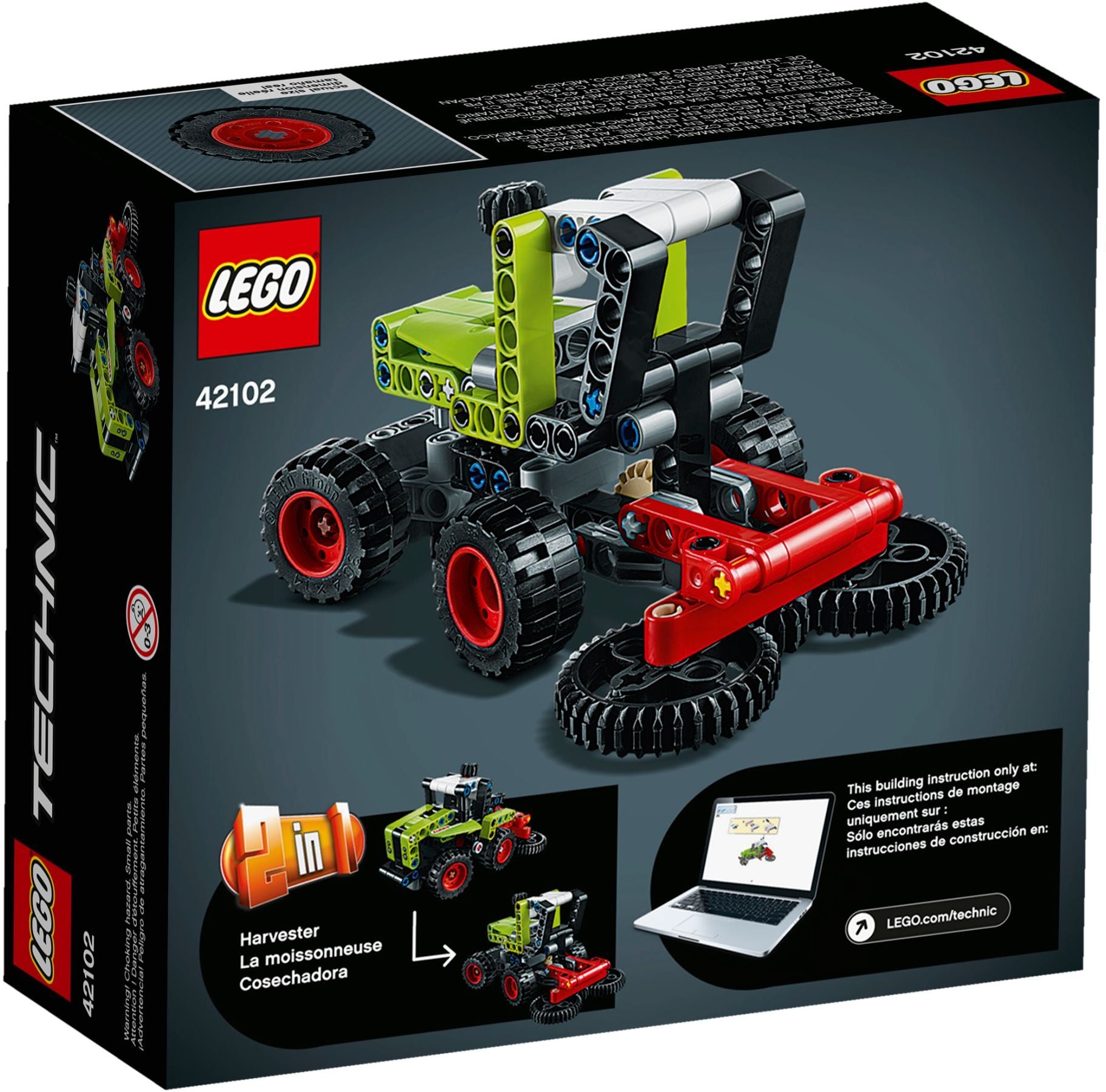 Mini CLAAS XERION 42102 | Technic | LEGO – image 5