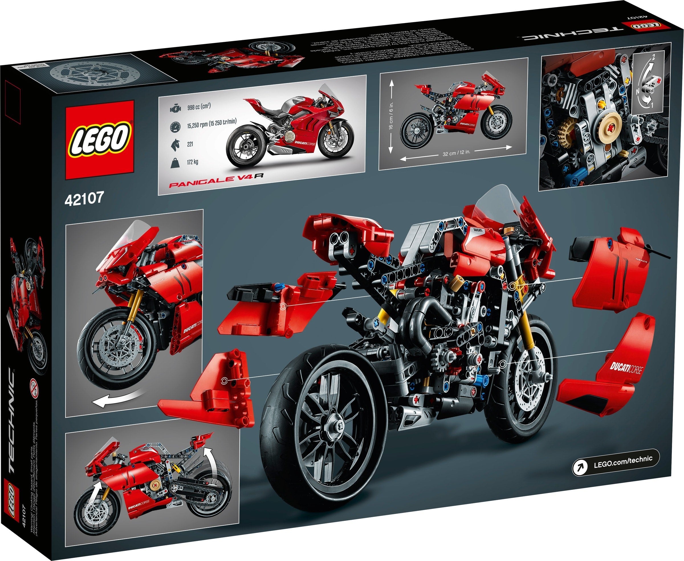 Ducati Panigale V4 R 42107 | Technic | LEGO – image 9
