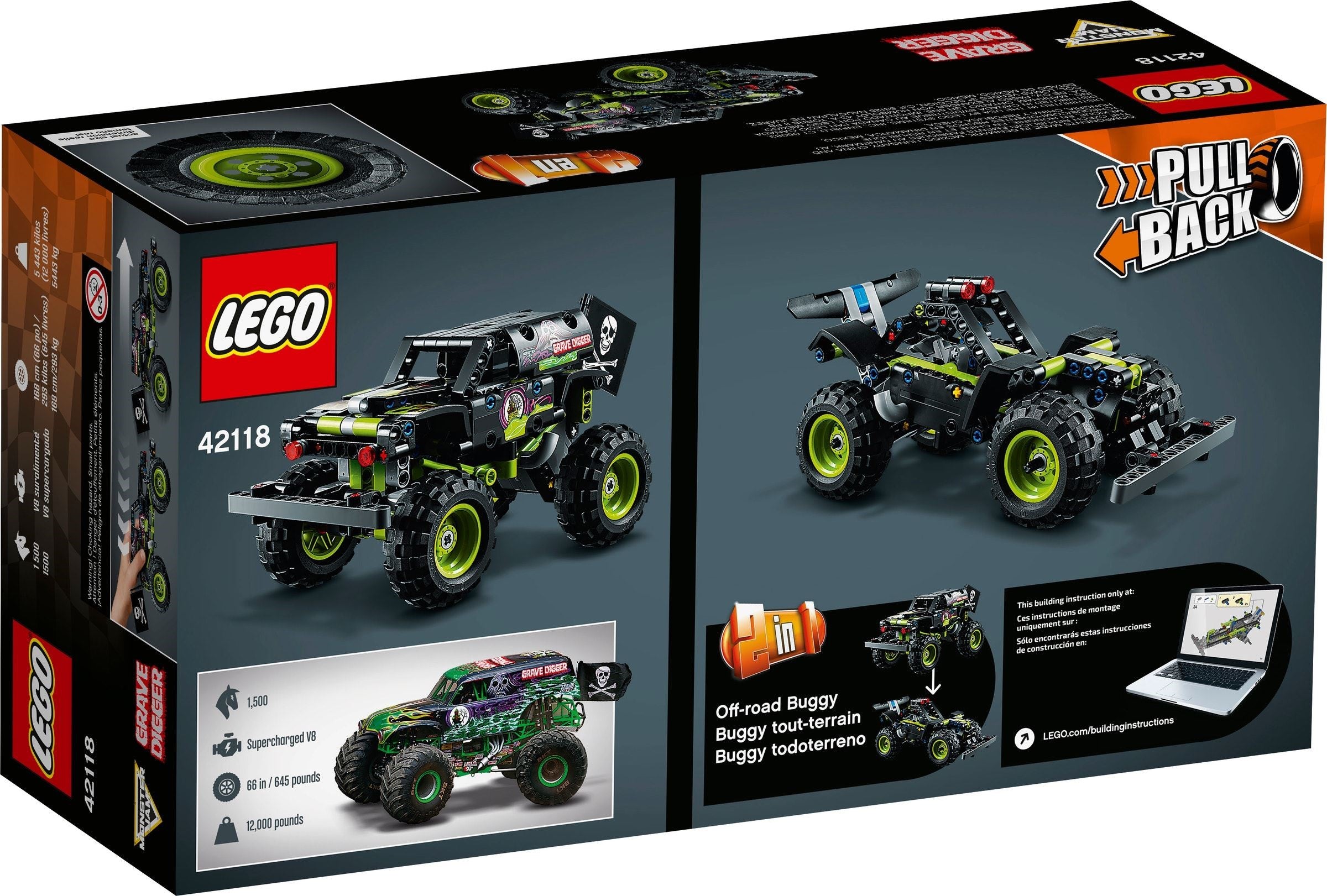 Monster Jam Grave Digger 42118 | Technic | LEGO – image 11