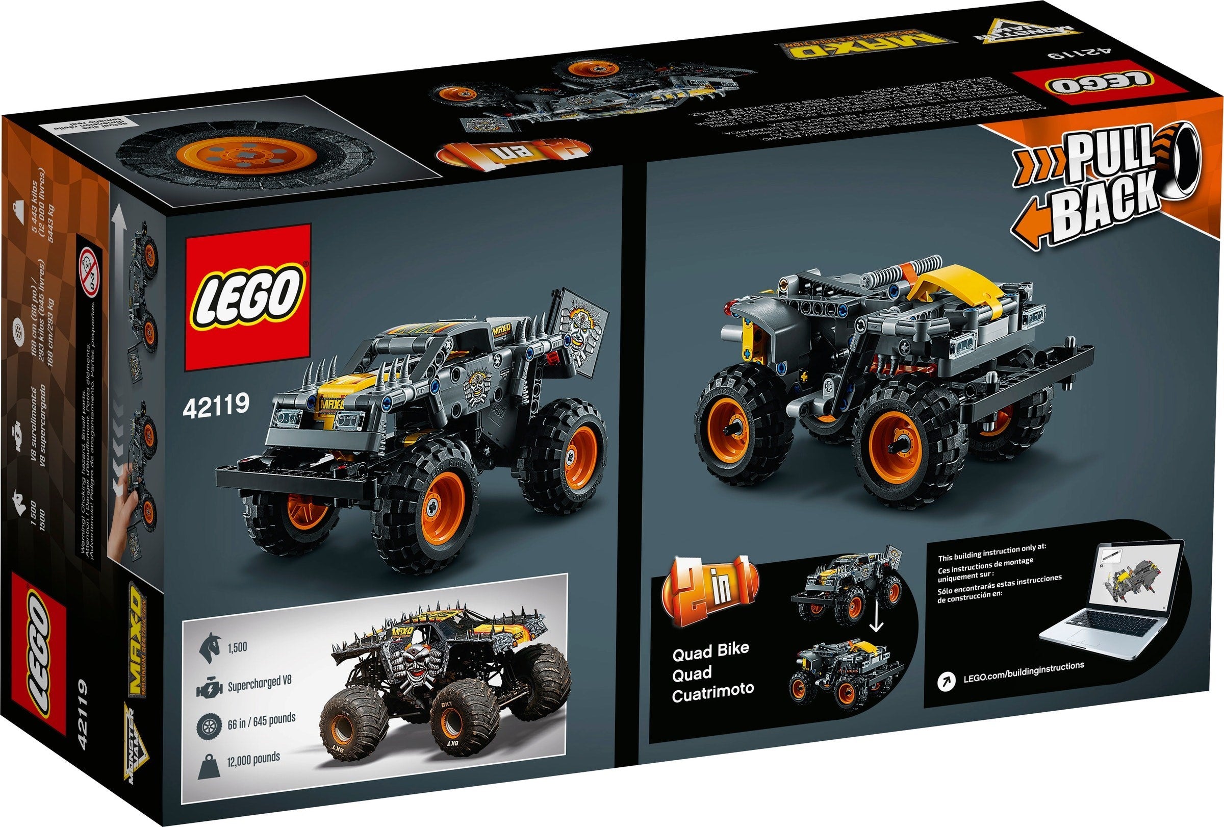 Monster Jam Max-D 42119 | Technic | LEGO – image 12