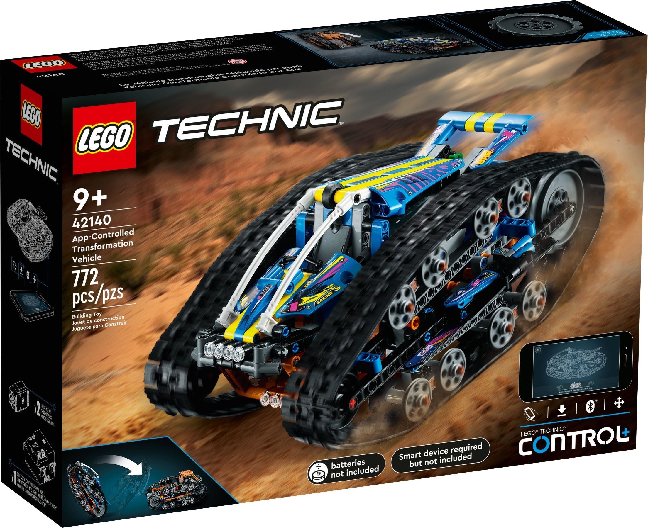 App-Controlled Transformation Vehicle 42140 | Technic | LEGO – image 2