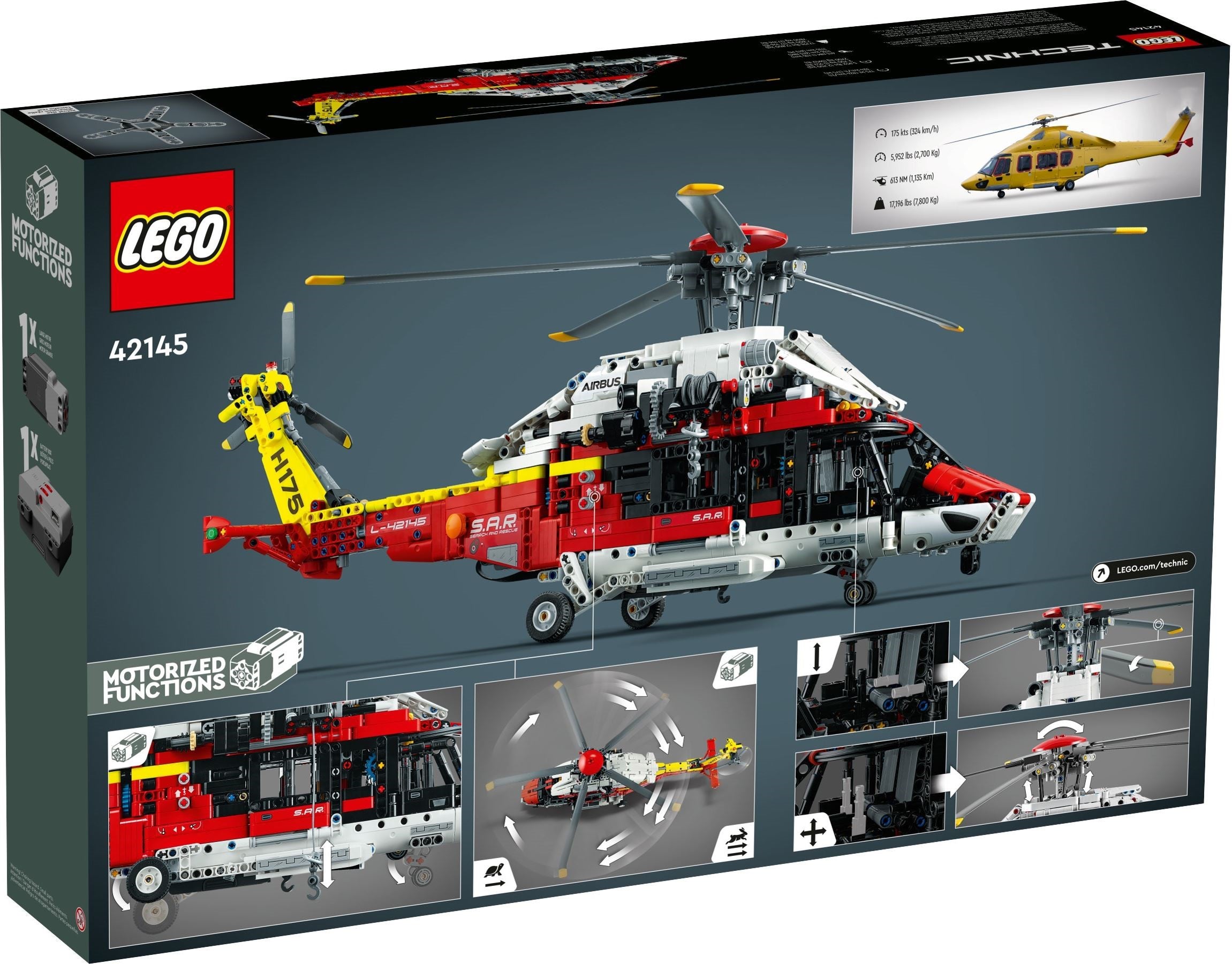 Airbus H175 Rescue Helicopter 42145 | Technic | LEGO – image 8