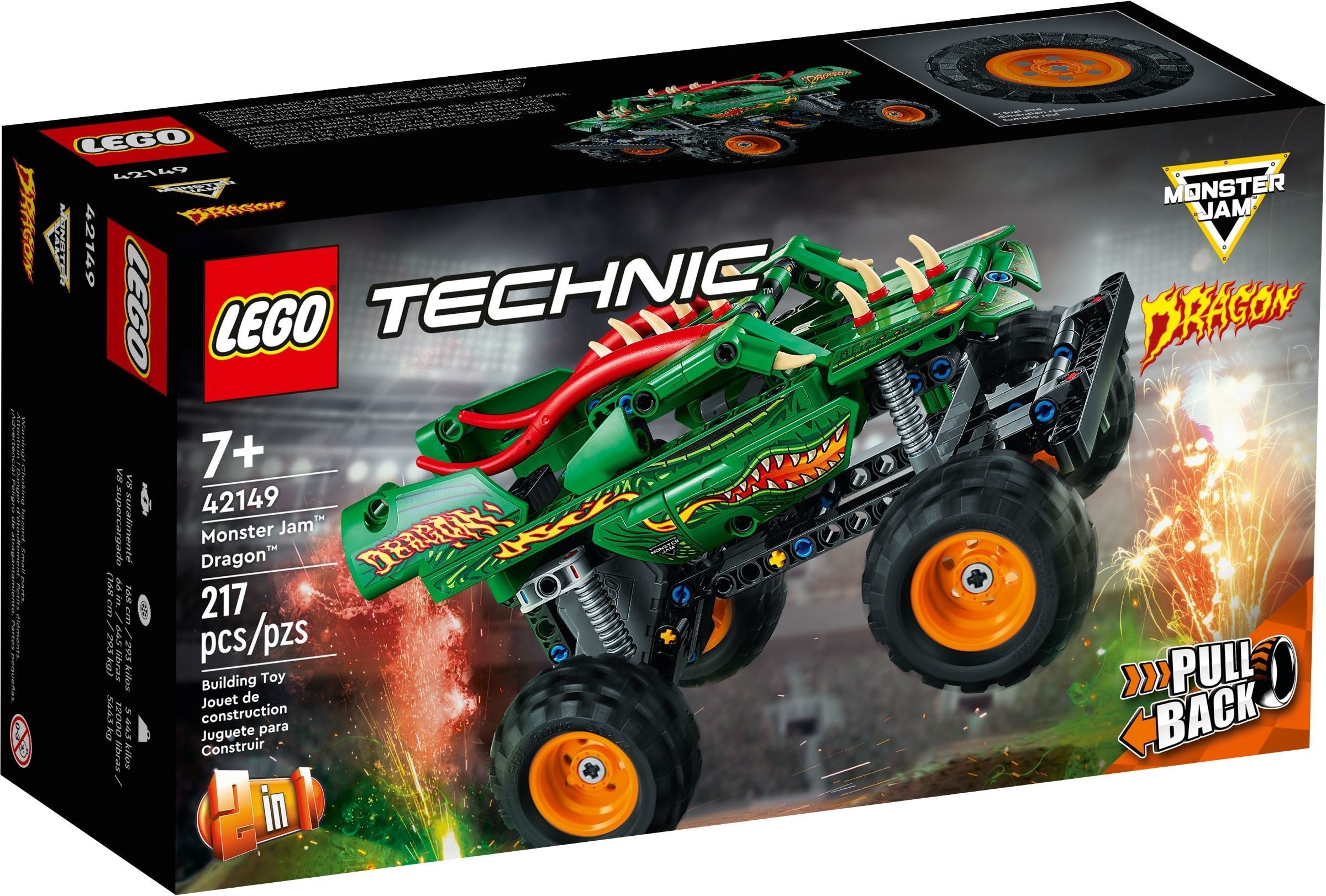 Monster Jam Dragon 42149 | Technic | LEGO – image 2