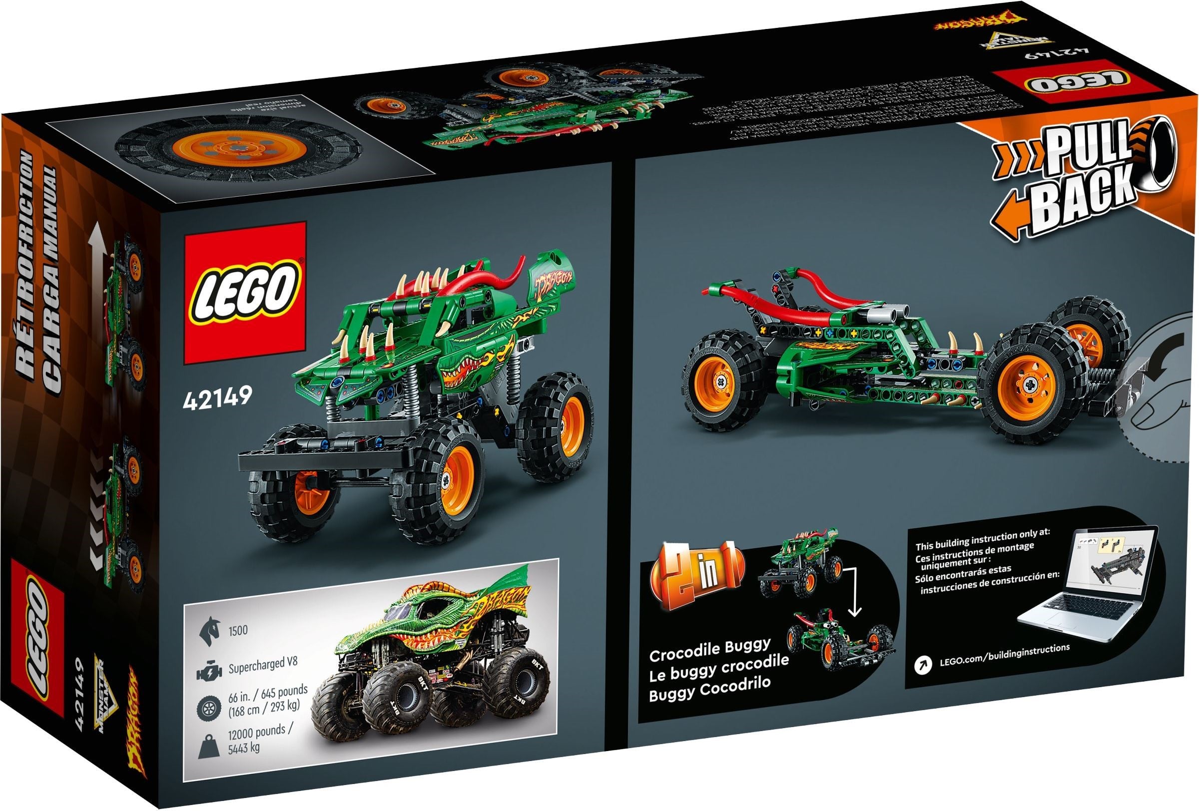 Monster Jam Dragon 42149 | Technic | LEGO – image 6