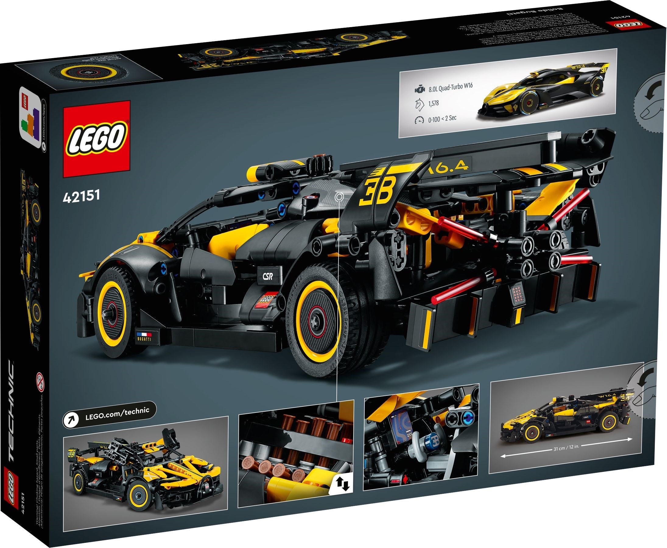 Bugatti Bolide 42151 | Technic | LEGO