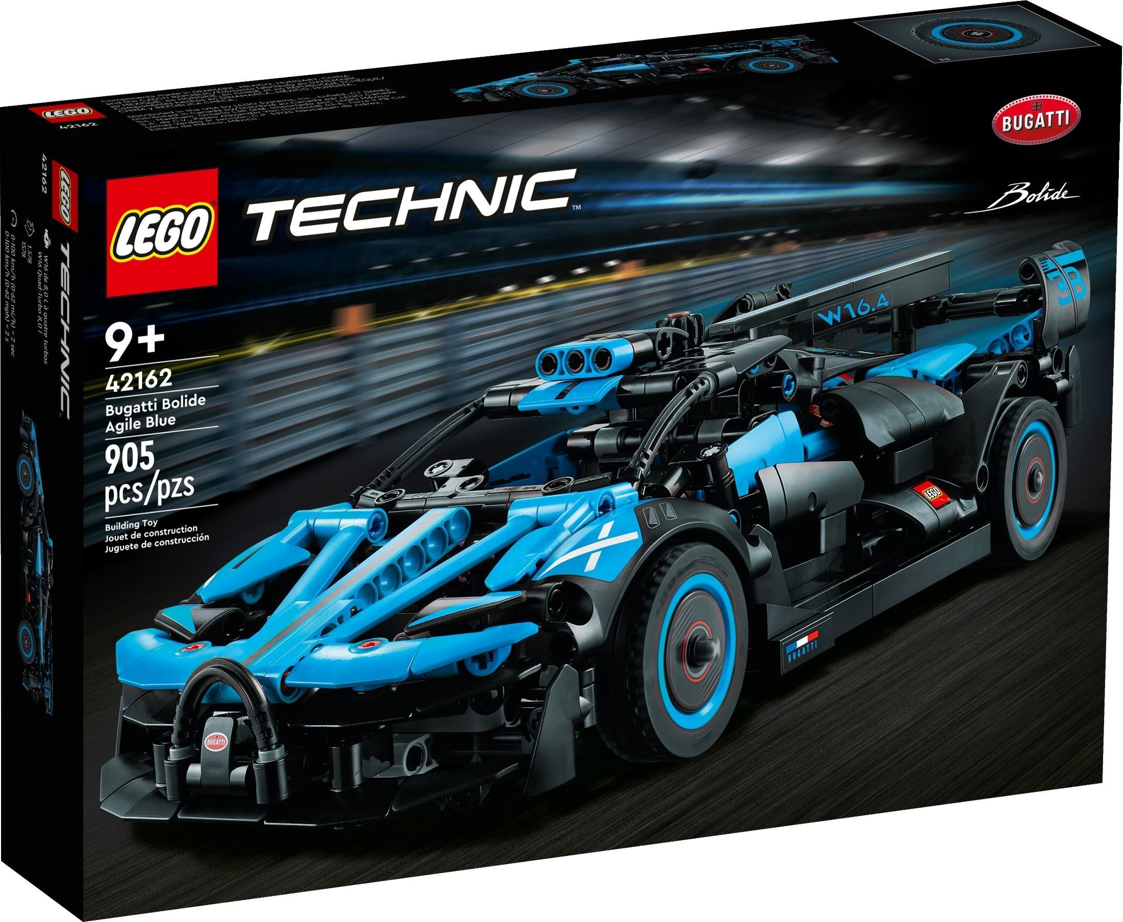 Bugatti Bolide Agile Blue 42162 | Technic | LEGO – image 2