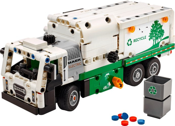 Mack LR Electric Garbage Truck 42167 | Technic | LEGO