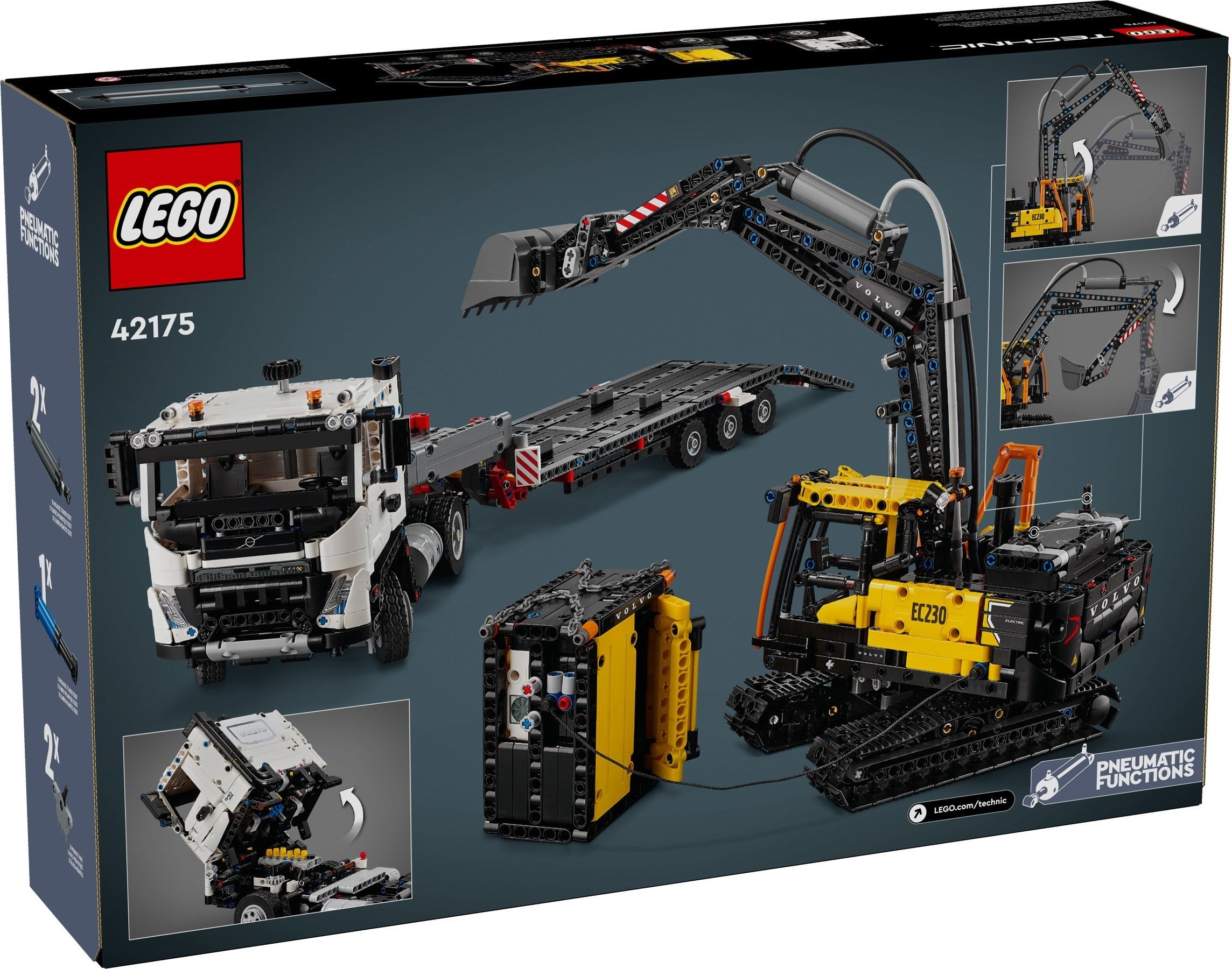 Volvo FMX Truck & EC230 Electric Excavator 42175 | Technic | LEGO – image 3