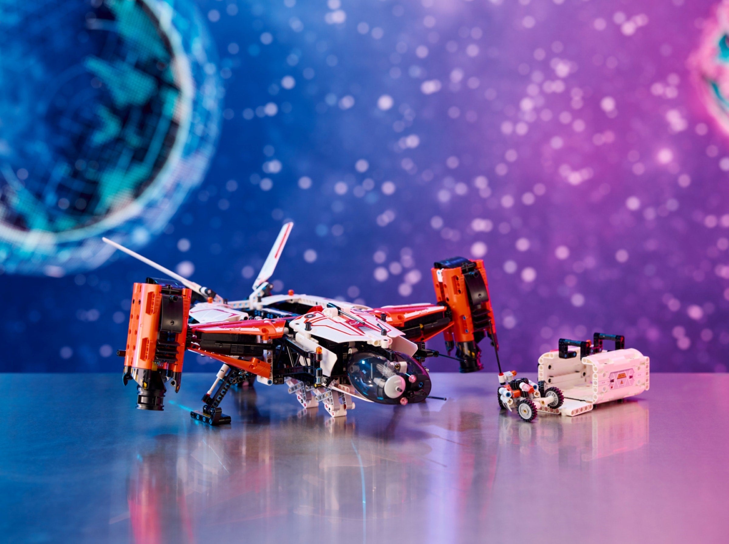 VTOL Heavy Cargo Spaceship LT81 42181 | Technic | LEGO – image 6