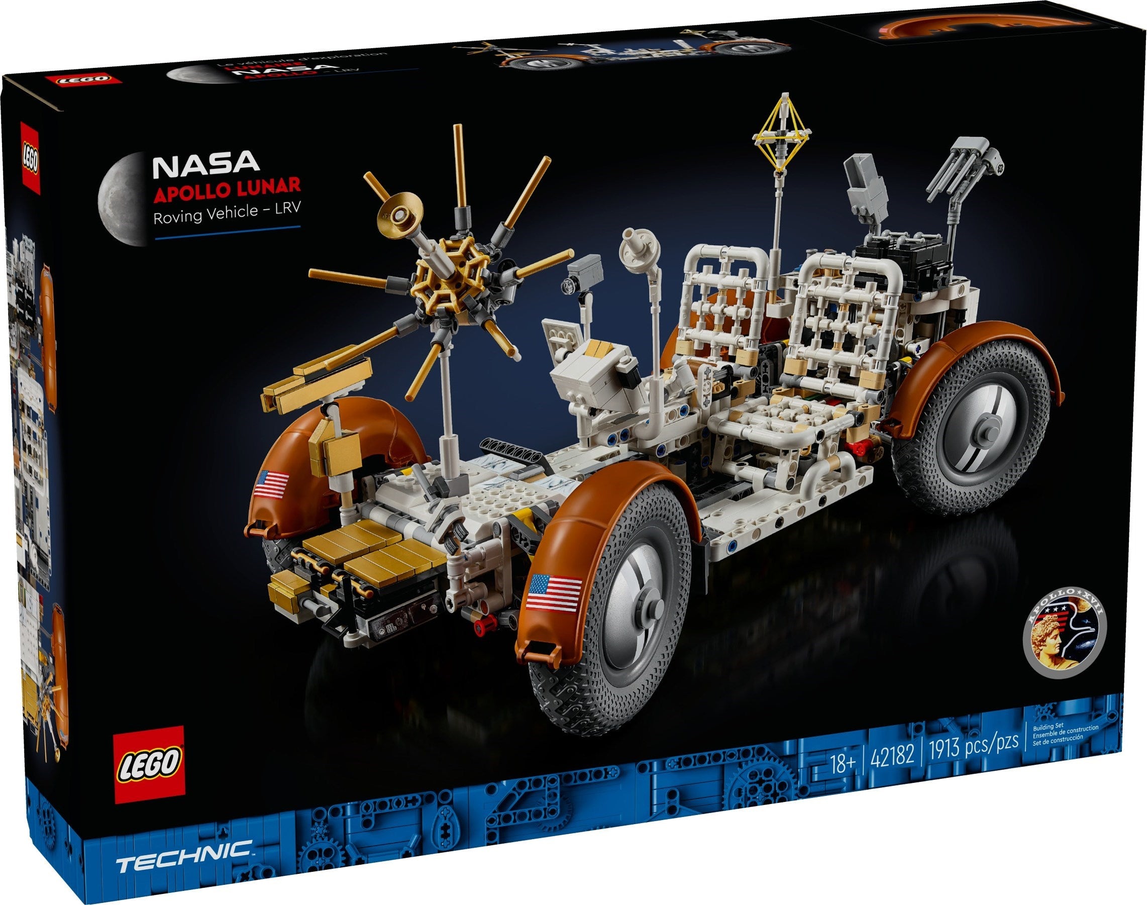 NASA Apollo Lunar Roving Vehicle - LRV 42182 | Technic | LEGO – image 2