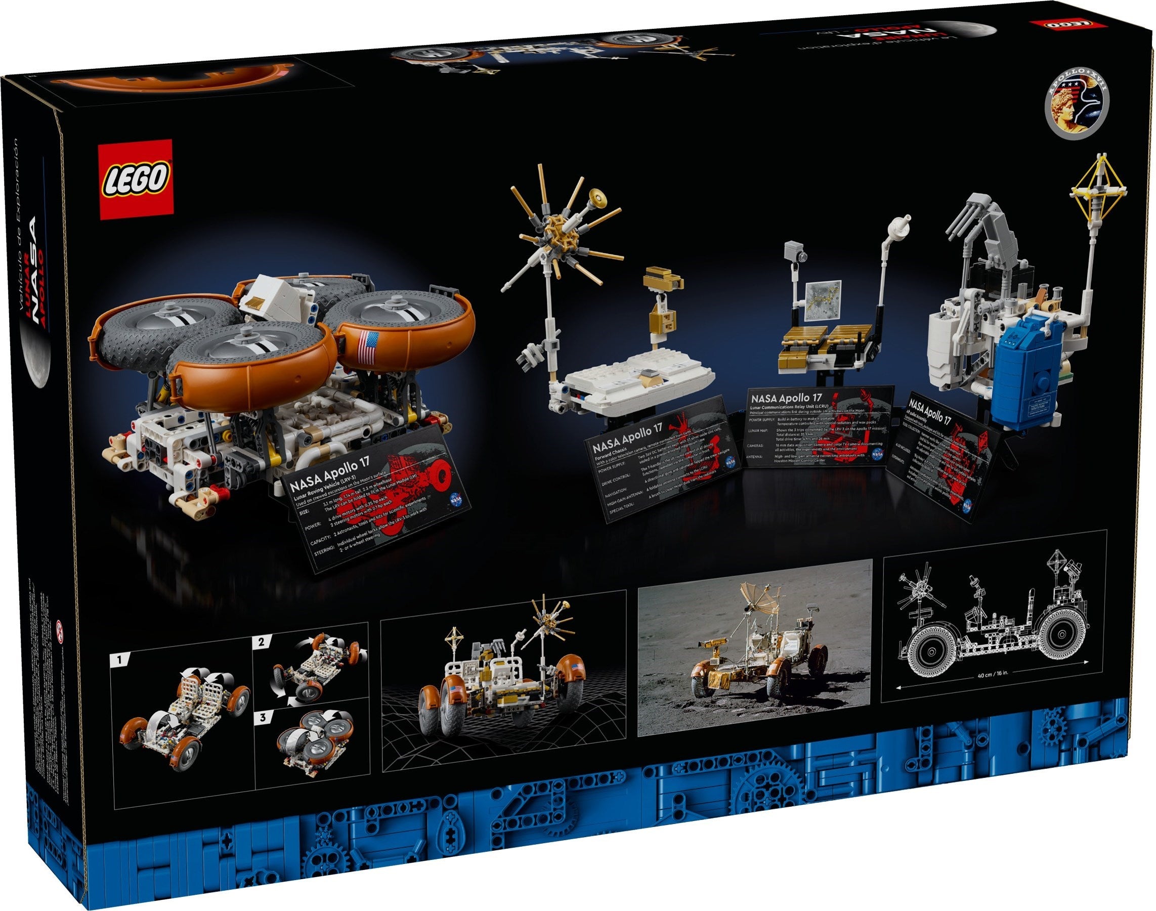 NASA Apollo Lunar Roving Vehicle - LRV 42182 | Technic | LEGO – image 3