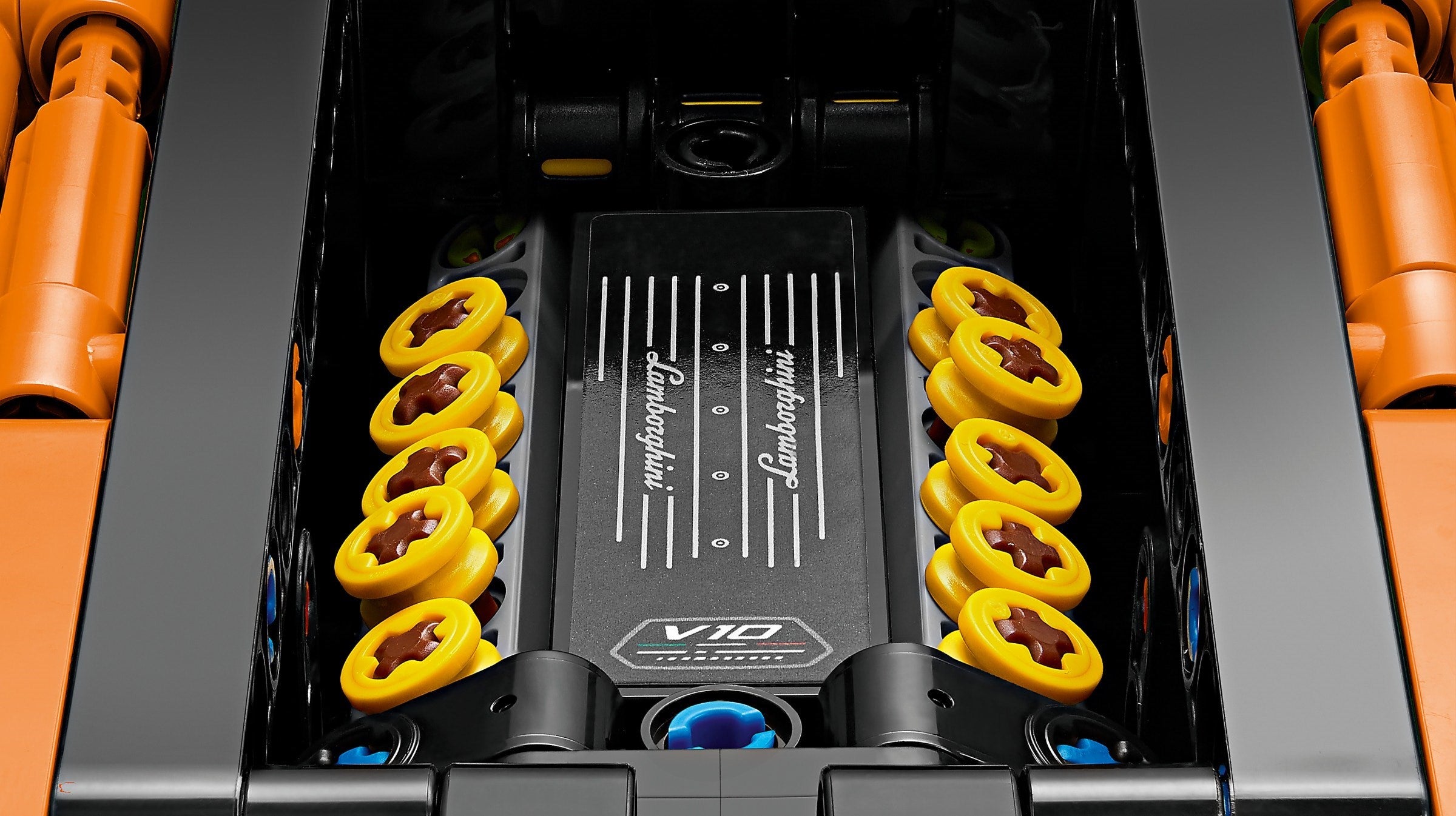 Lamborghini Huracán Tecnica Orange 42196 | Technic | LEGO (image 6)