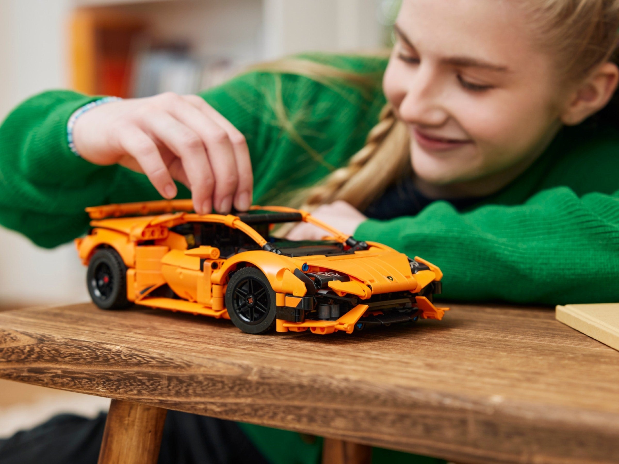 Lamborghini Huracán Tecnica Orange 42196 | Technic | LEGO (image 9)