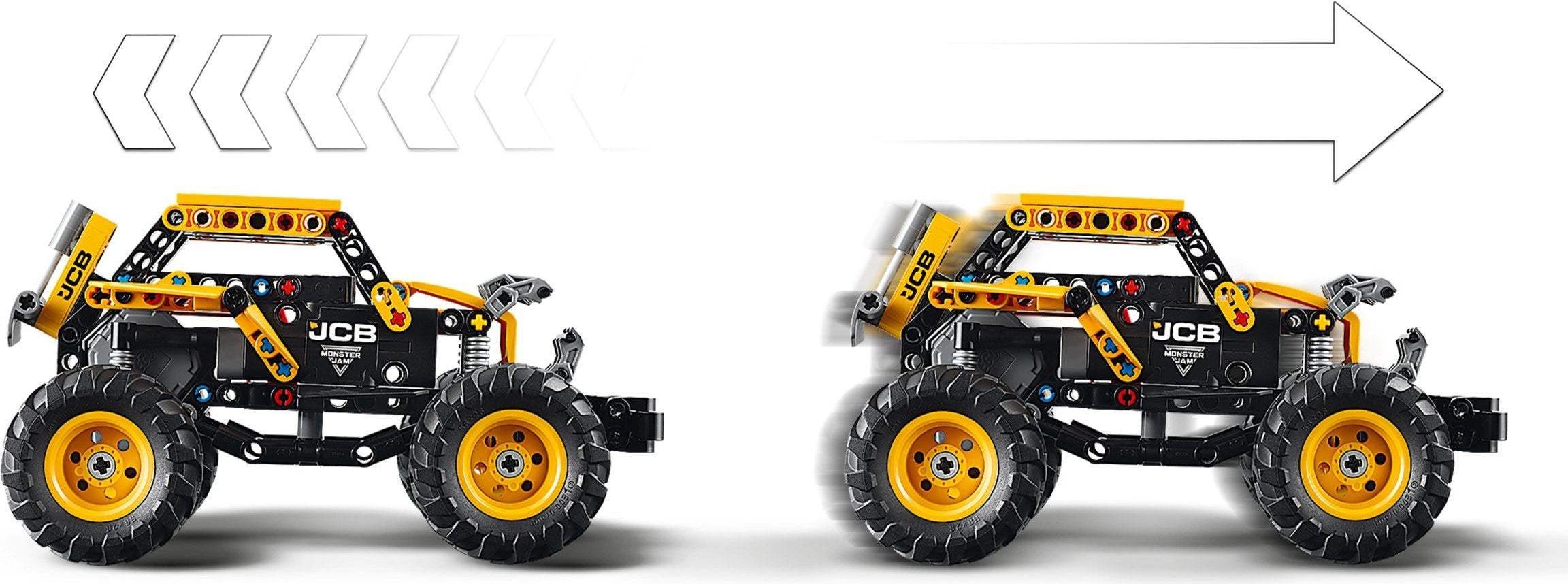 Monster Jam DIGatron Pull-Back 42199 | Technics New Release | LEGO