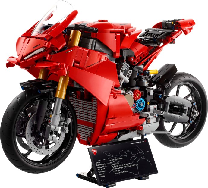 Ducati Panigale V4 S Motorcycle 42202 | Technic | LEGO