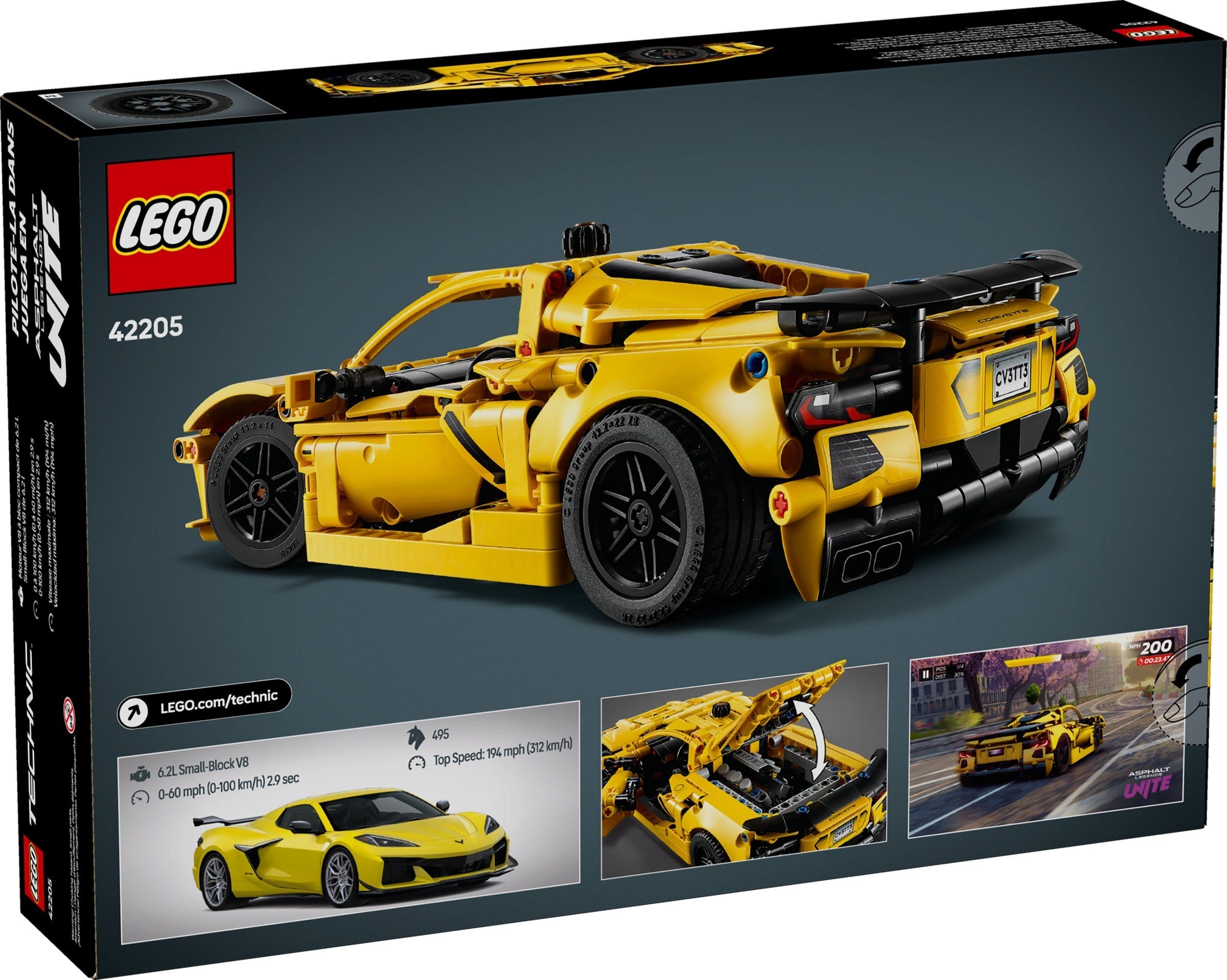Chevrolet Corvette Stingray 42205 | Technic | LEGO – image 2