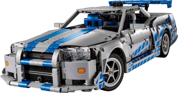 2 Fast 2 Furious Nissan Skyline GT-R (R34) Car 42210 | Technic | LEGO