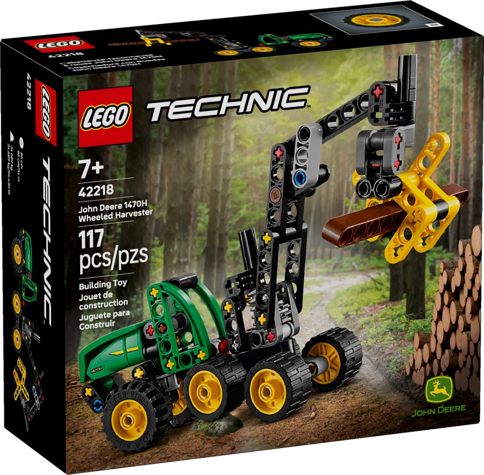 John Deere 1470H Wheeled Harvester 42218 | Technic | LEGO (image 2)