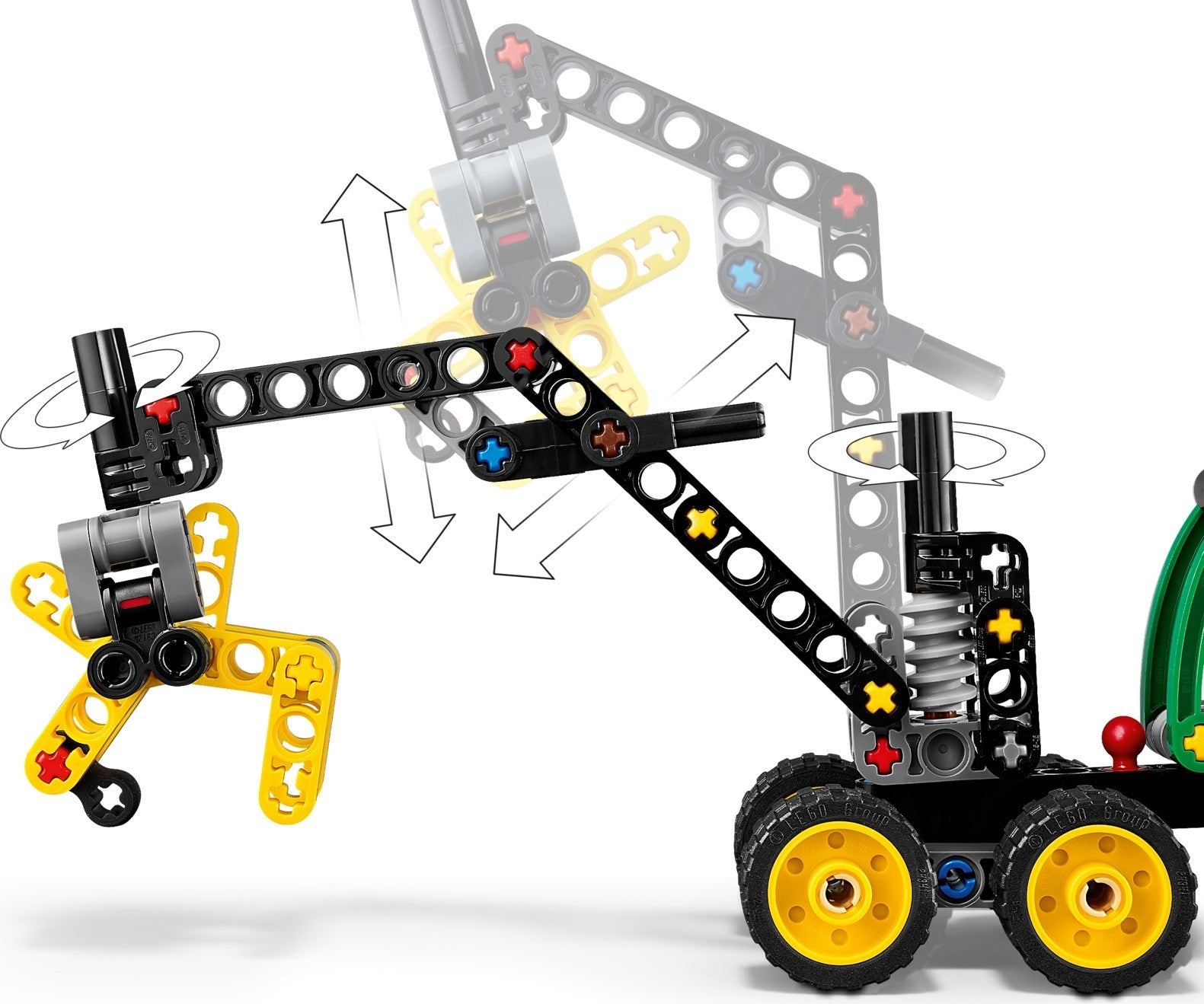 John Deere 1470H Wheeled Harvester 42218 | Technic | LEGO (image 6)
