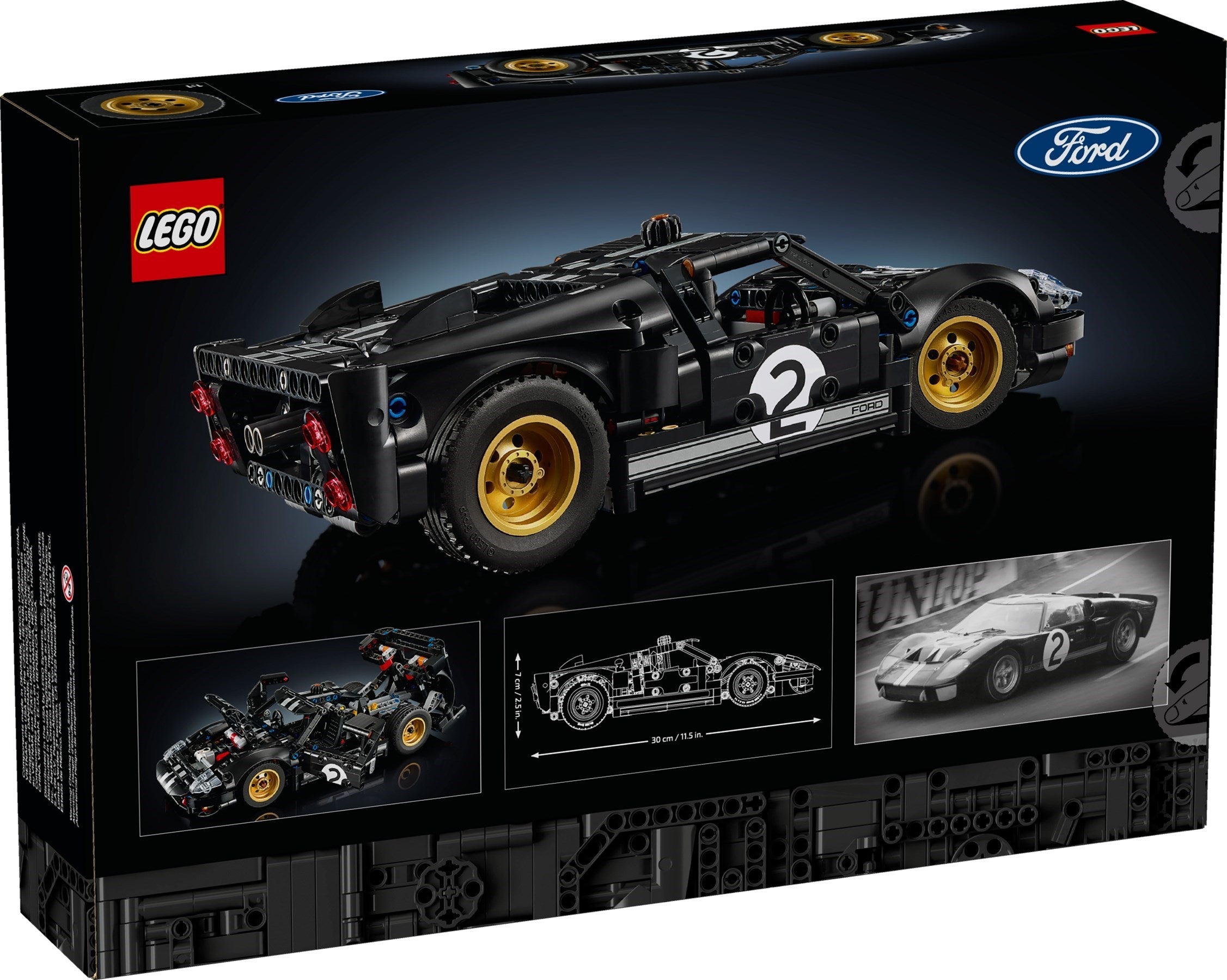 1966 Ford GT40 MKII 42223 | Technic | LEGO (image 3)