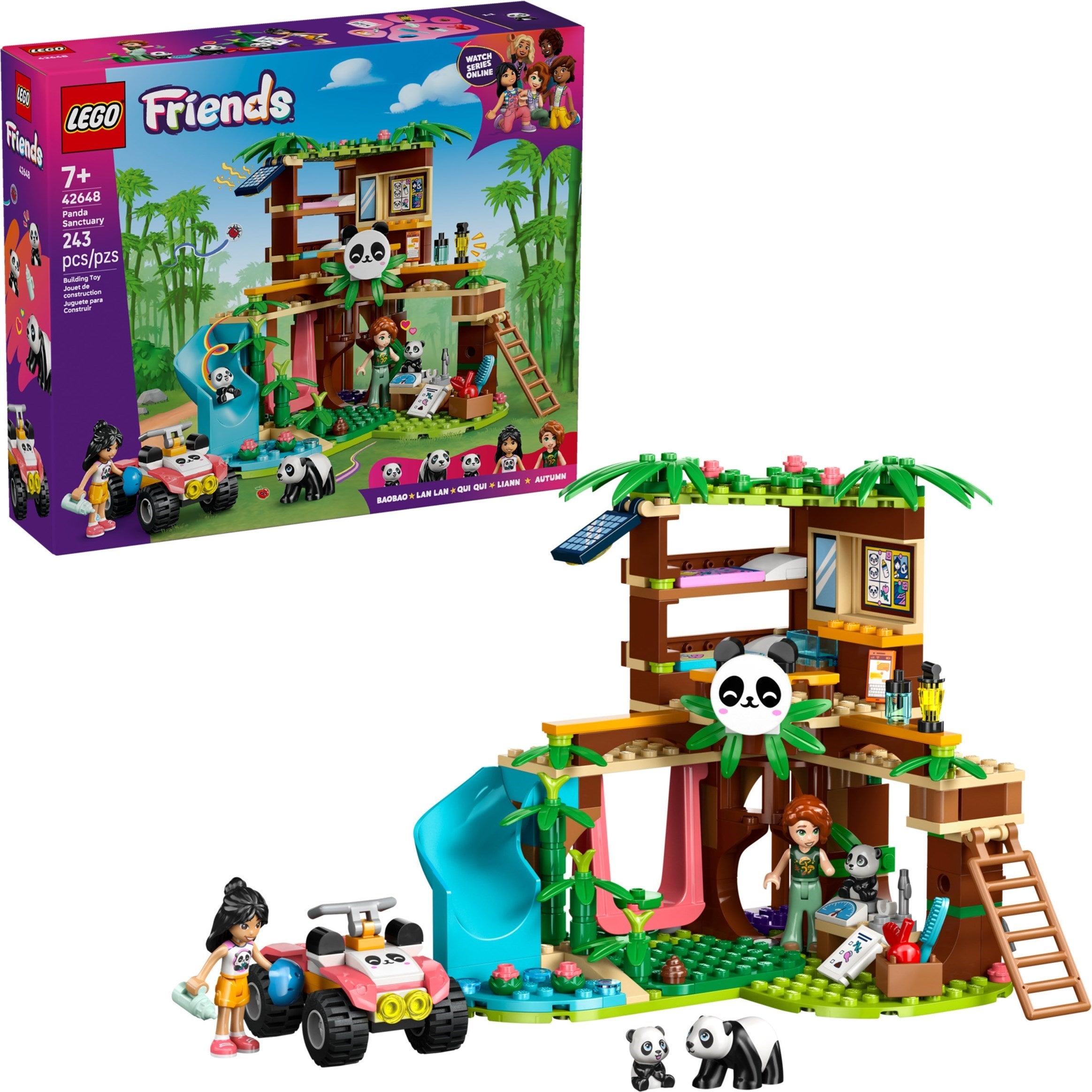 Panda Sanctuary 42648 | Modern Vet | LEGO