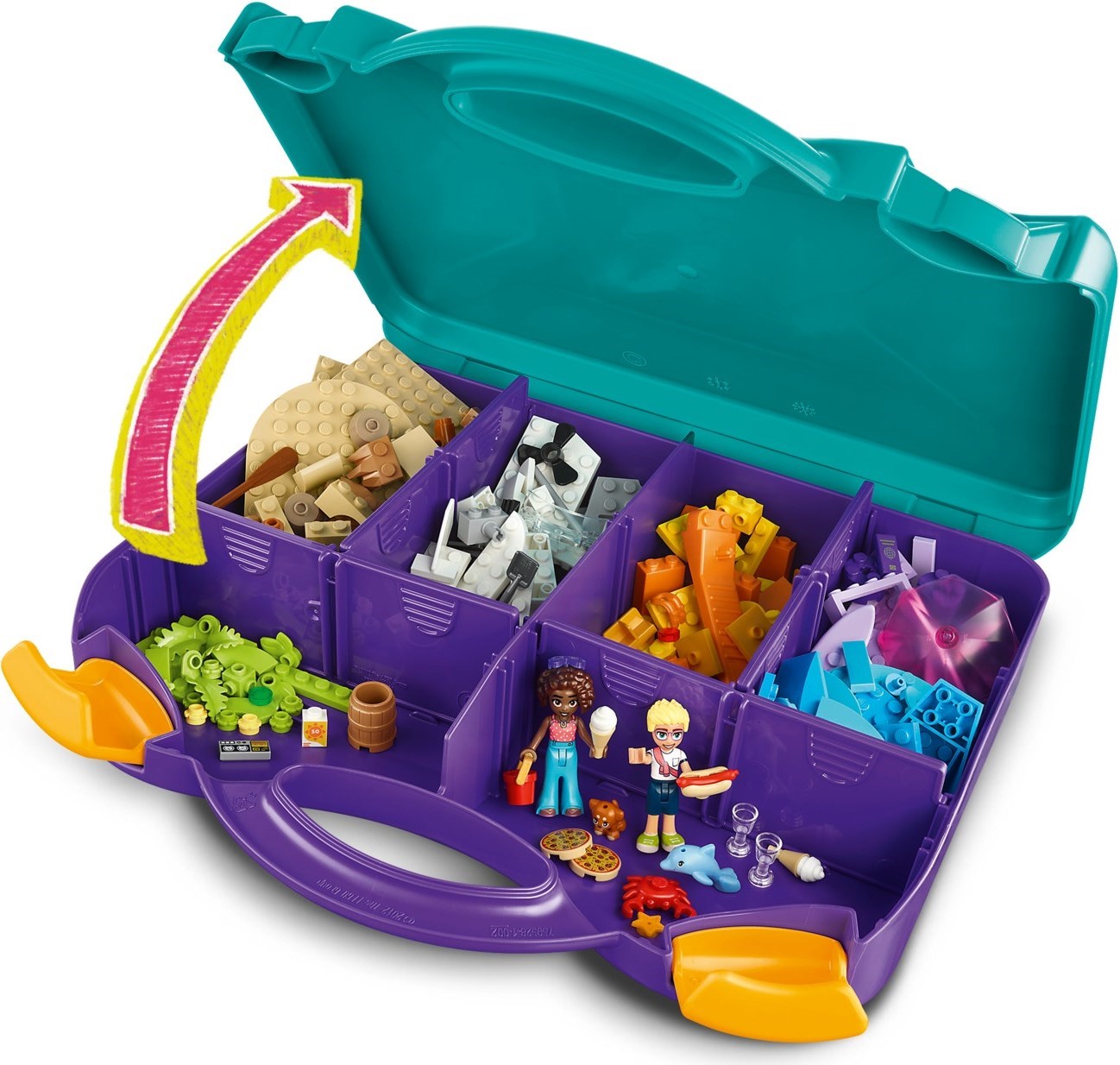 Creative Beach and Travel Suitcase 42672 | Friends | LEGO