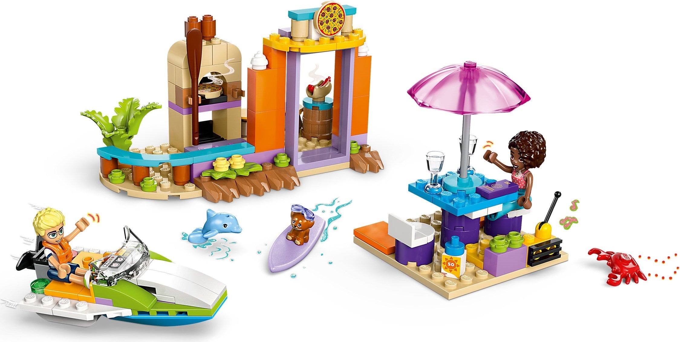 Creative Beach and Travel Suitcase 42672 | Friends | LEGO