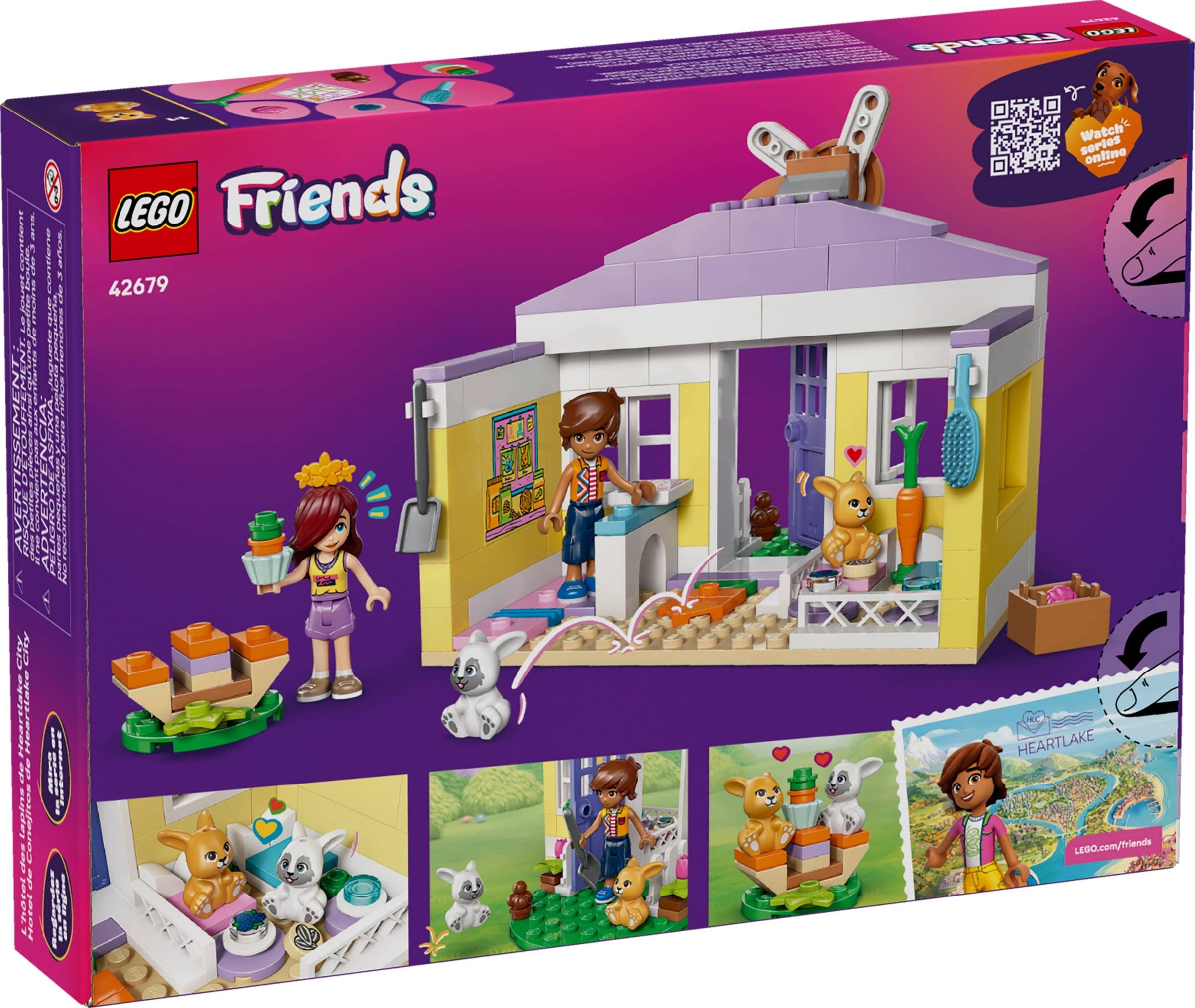 Heartlake City Bunny Hotel 42679 | Friends | LEGO (image 3)
