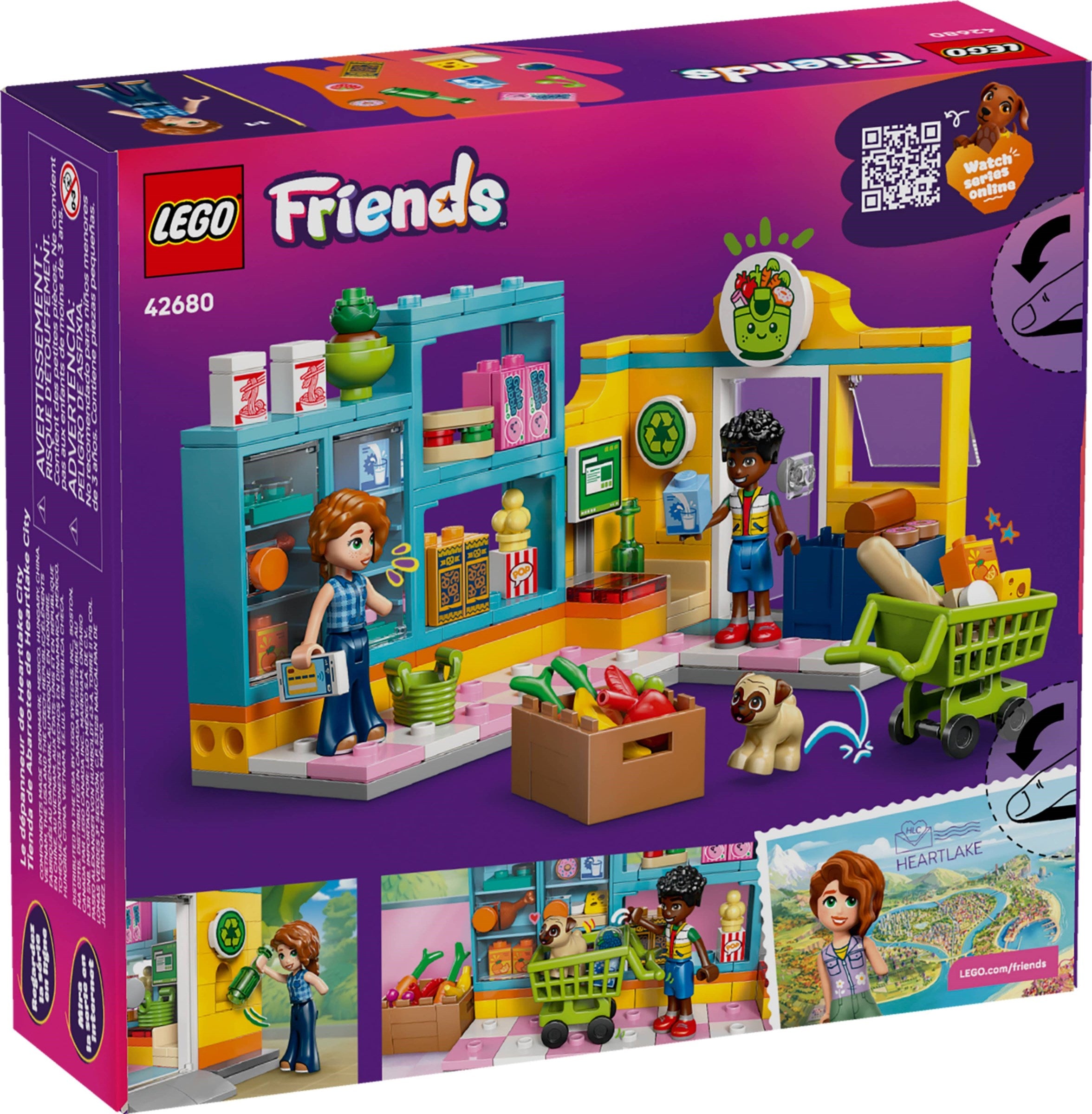 Heartlake City Mini Supermarket 42680 | Friends | LEGO (image 3)