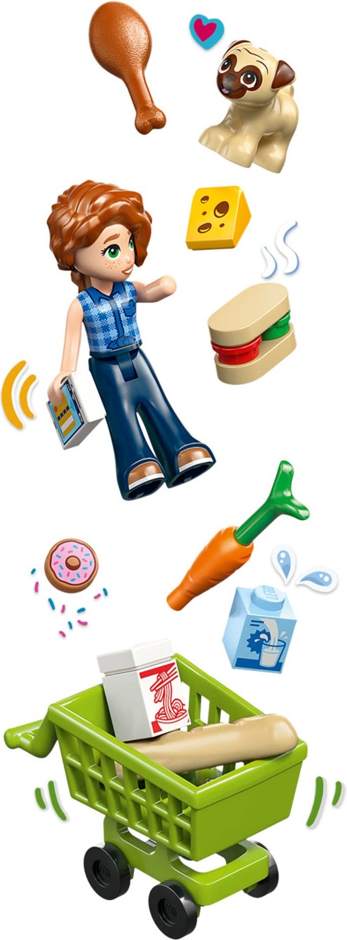 Heartlake City Mini Supermarket 42680 | Friends | LEGO (image 10)