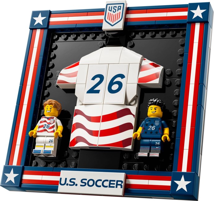 2026 U.S. Soccer National Team Jersey 43033 | Editions | LEGO