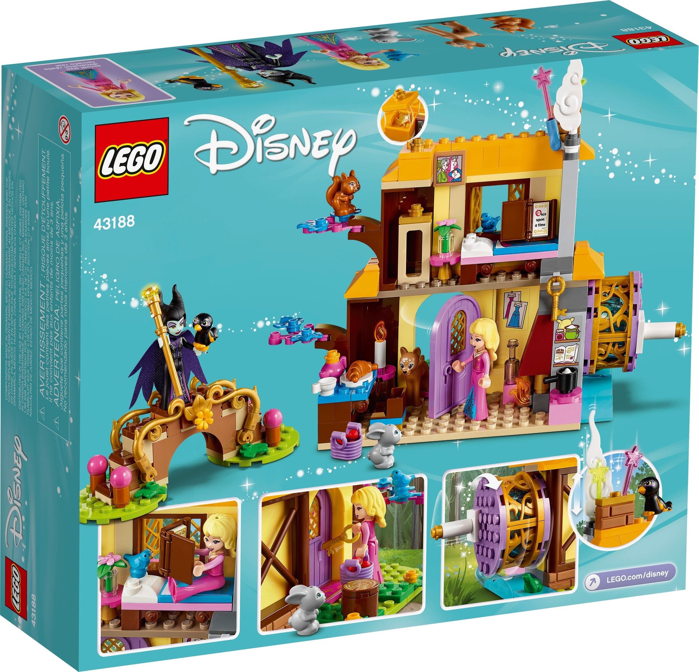 Aurora's Forest Cottage 43188 | Disney | LEGO (image 12)