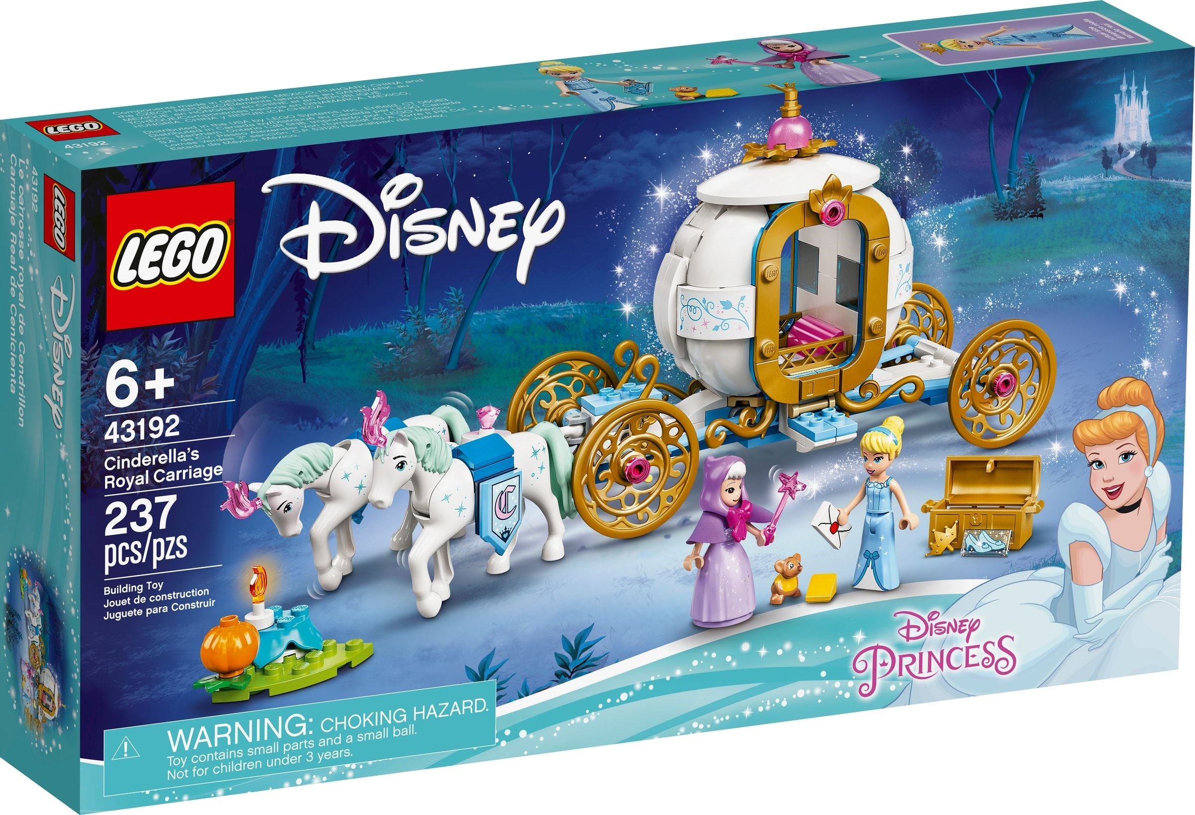 Cinderella's Royal Carriage 43192 | Disney | LEGO – image 2