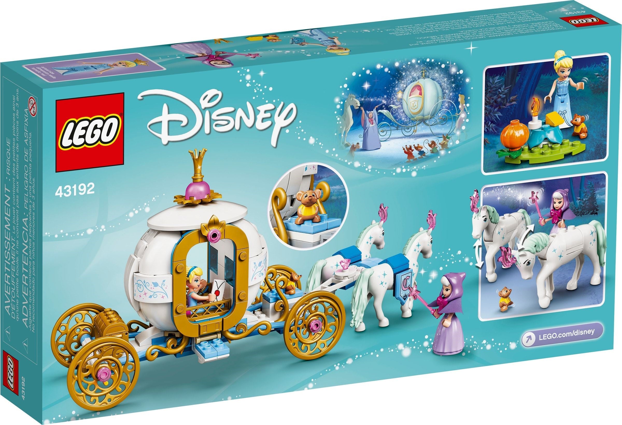 Cinderella's Royal Carriage 43192 | Disney | LEGO – image 10