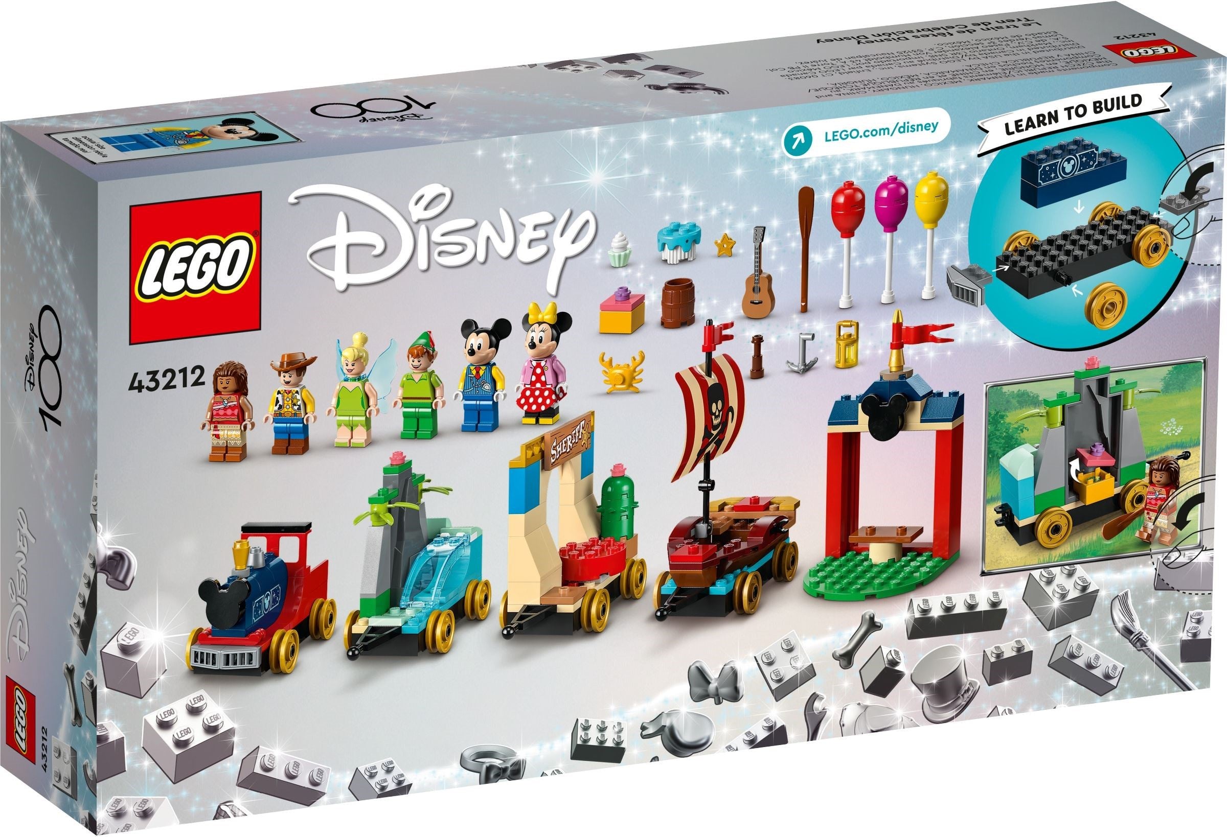 Disney Celebration Train 43212 | Disney | LEGO