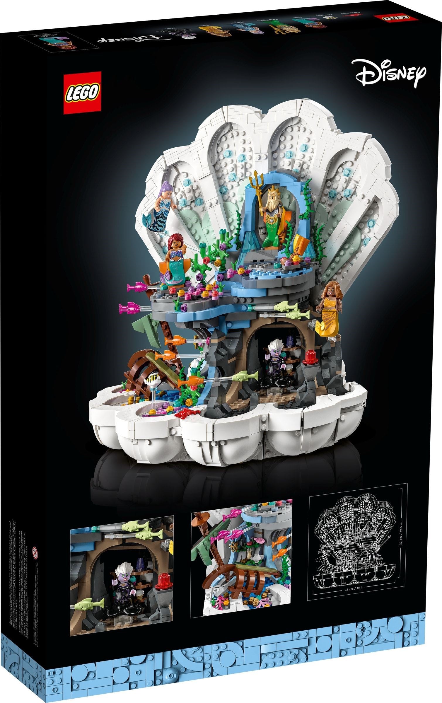 The Little Mermaid Royal Clamshell 43225 | Disney | LEGO – image 5
