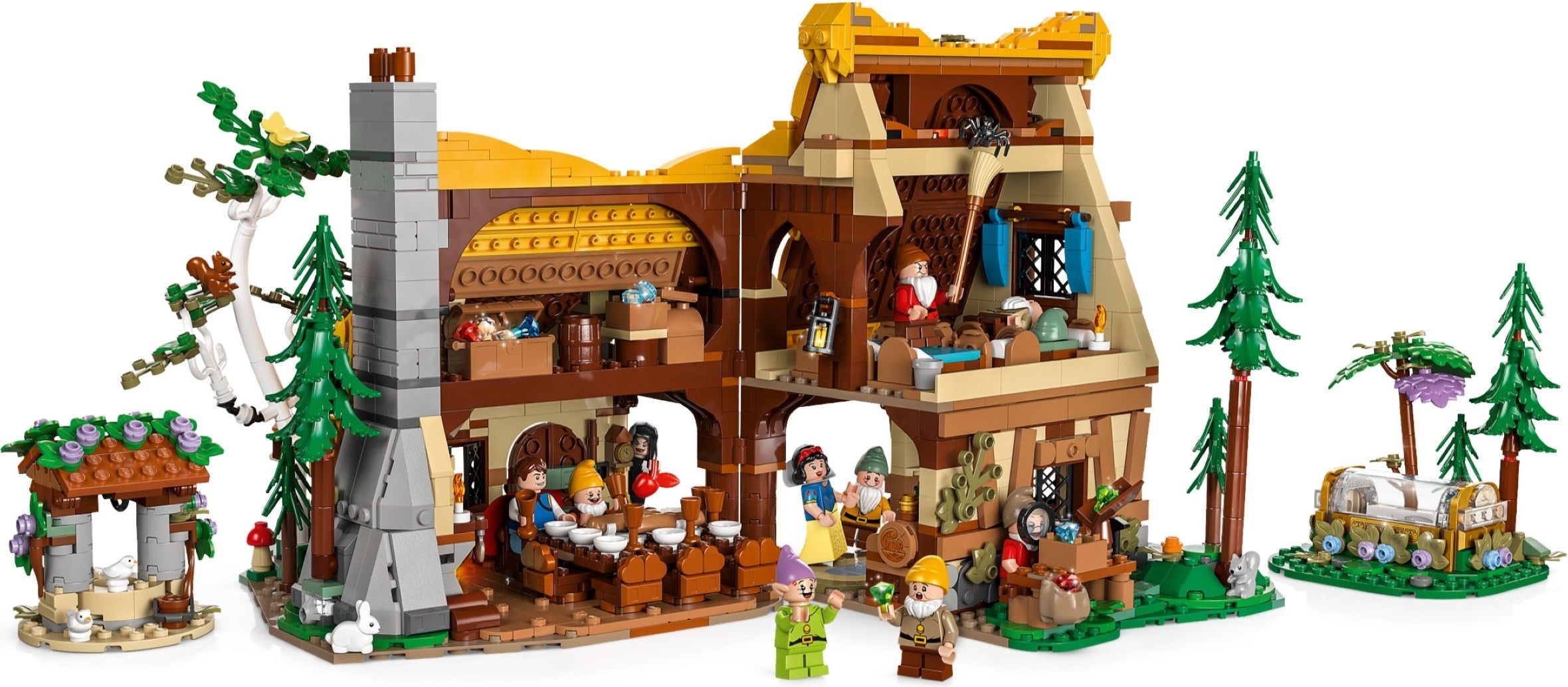Snow White and the Seven Dwarfs' Cottage 43242 | Disney | LEGO – image 7