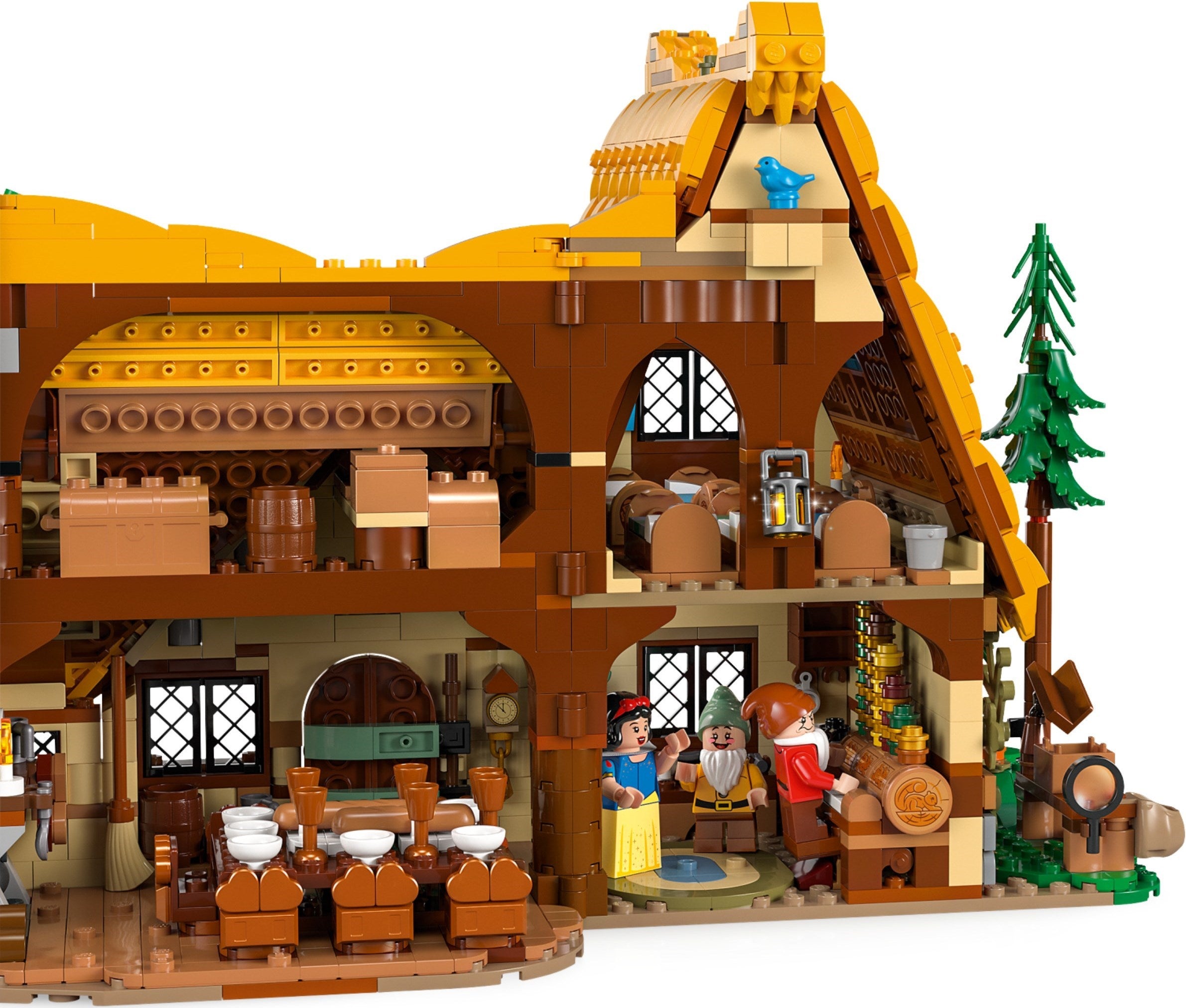 Snow White and the Seven Dwarfs' Cottage 43242 | Disney | LEGO – image 8