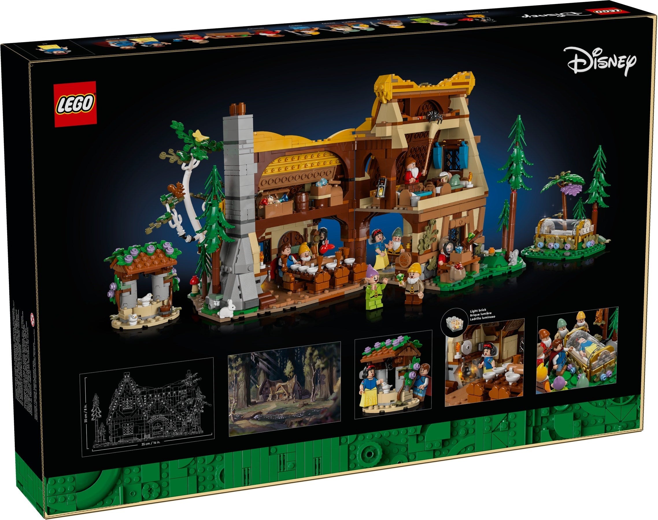 Snow White and the Seven Dwarfs' Cottage 43242 | Disney | LEGO – image 13