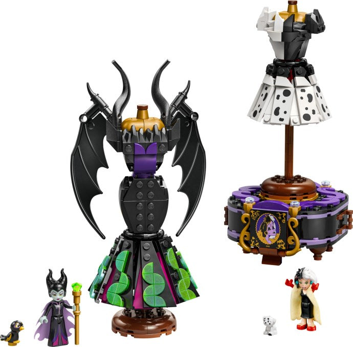 Maleficent's and Cruella De Vil's Dresses 43262 | Disney | LEGO