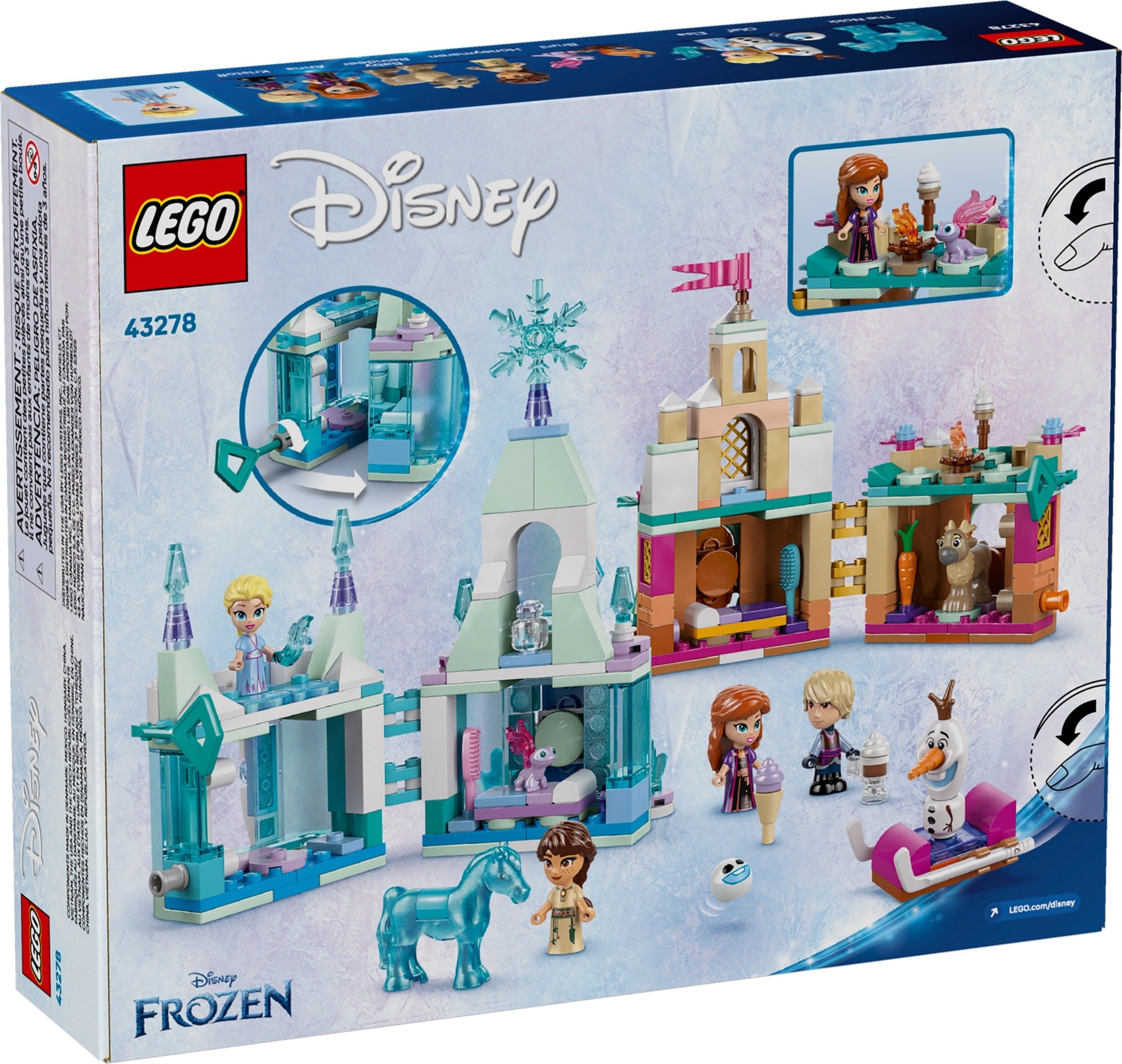 Mini Arendelle Castle & Elsa'a Ice Palace 43278| Disney | LEGO