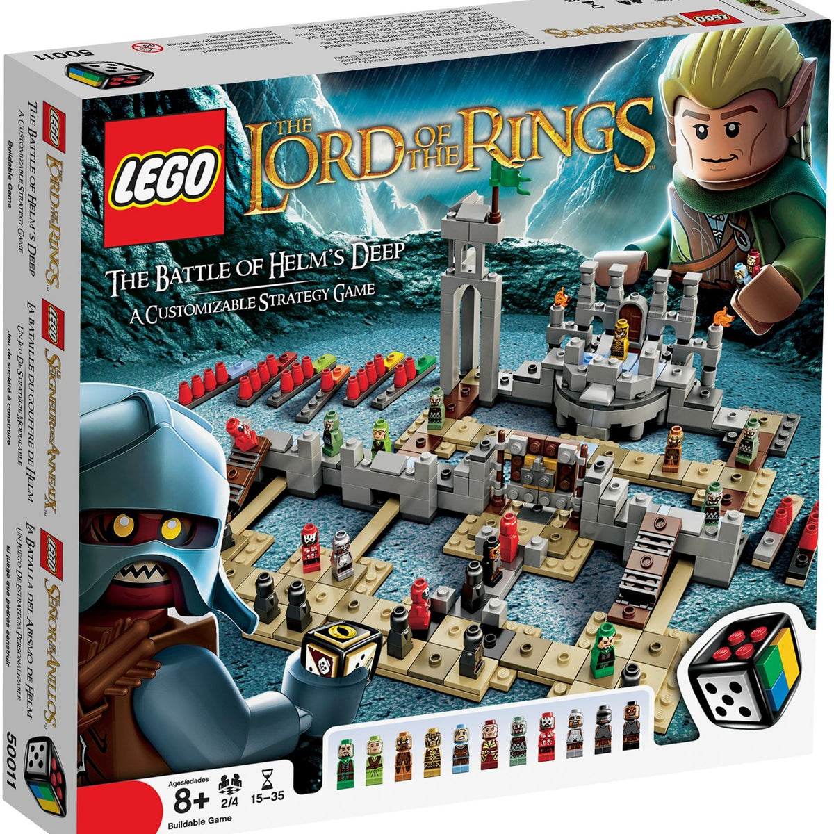 The Battle of Helms Deep 50011 Lord of the rings/The Hobbit LEGO