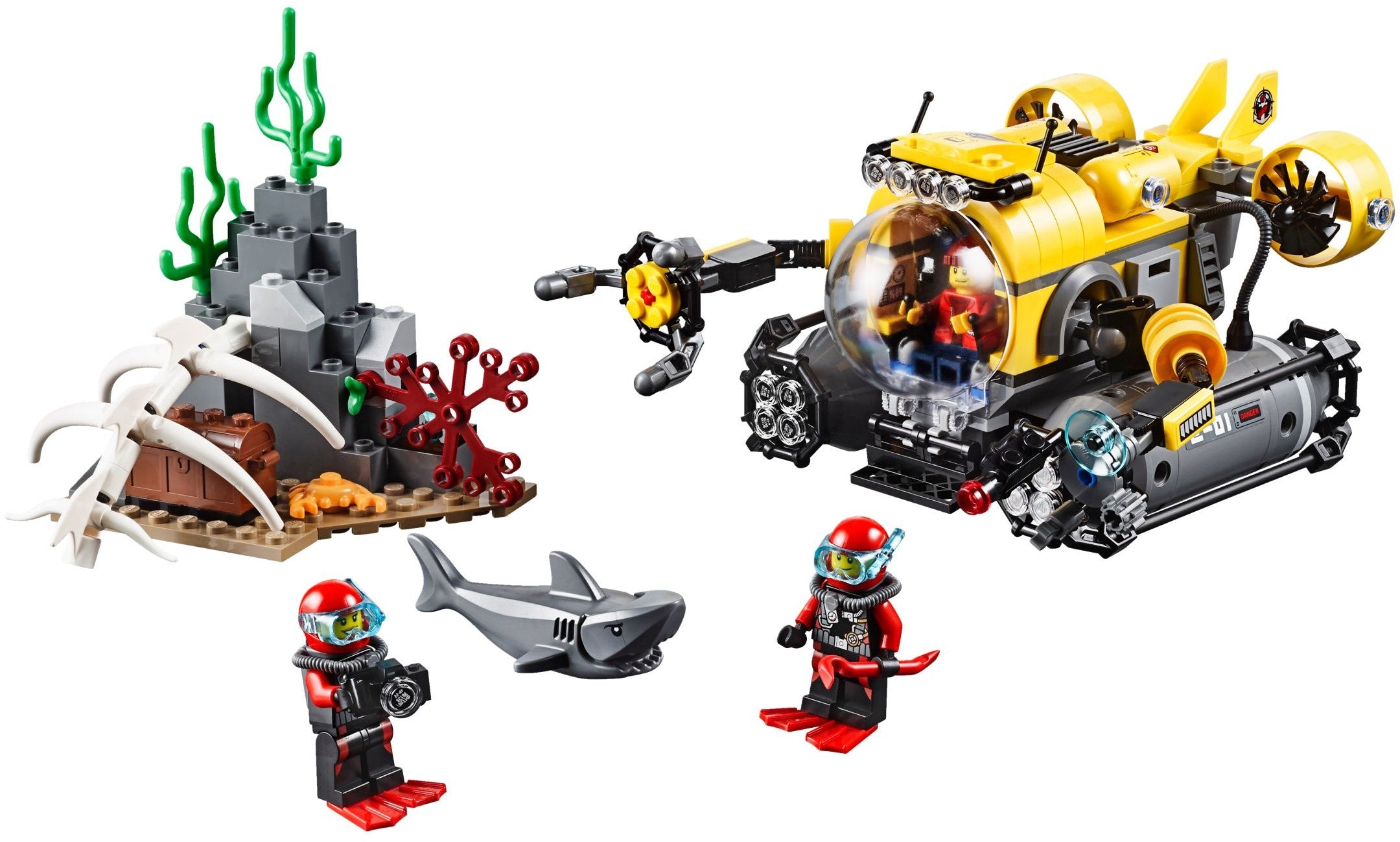 Deep Sea Submarine 60092 | City | LEGO