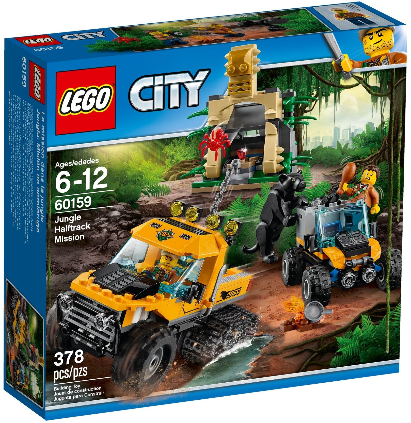 Jungle Halftrack Mission 60159 | City | LEGO