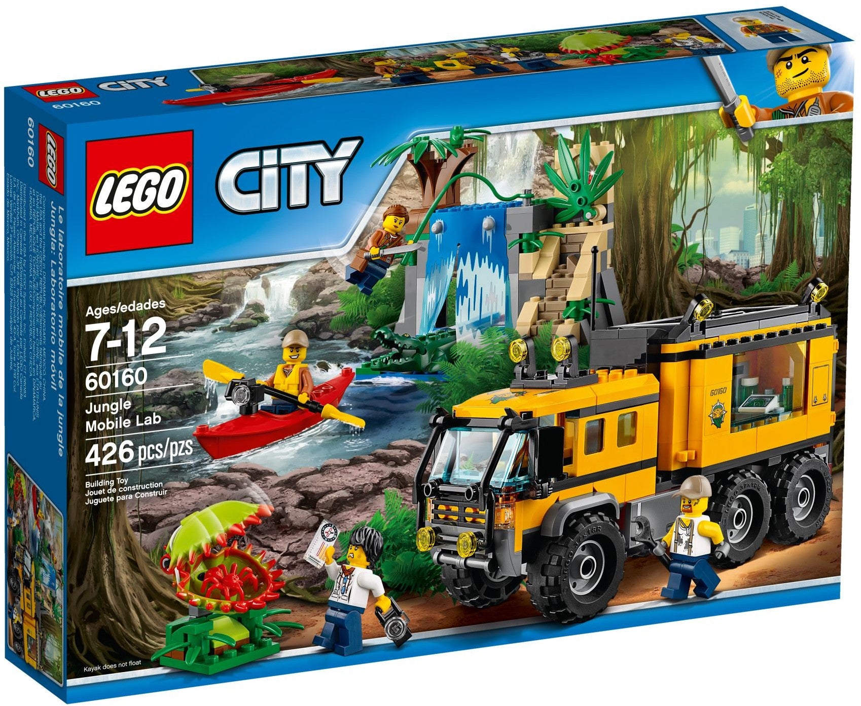 Jungle Mobile Lab 60160 | City | LEGO
