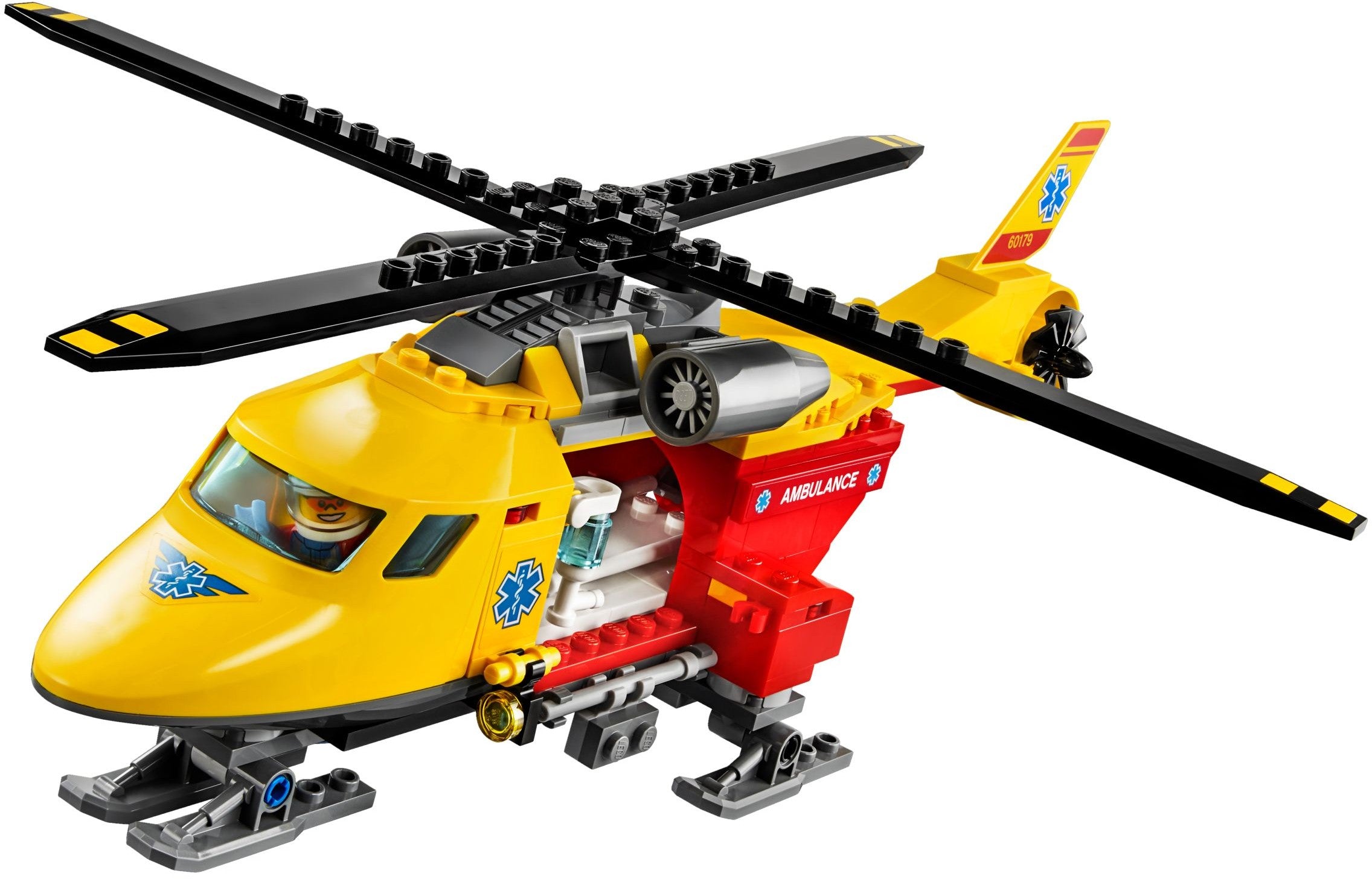Ambulance Helicopter 60179 | City | LEGO (image 3)