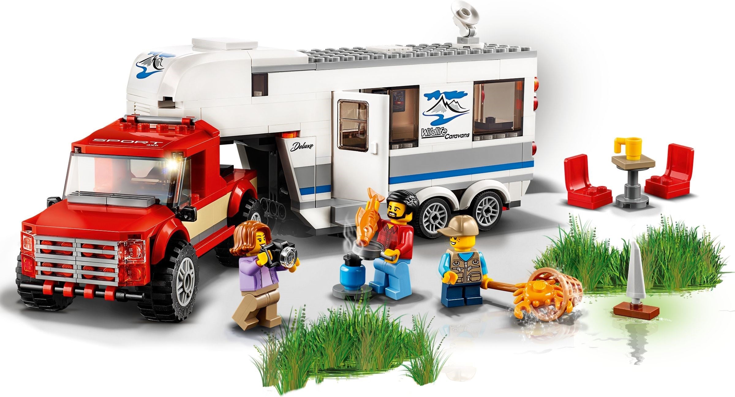 Pickup & Caravan 60182 | City | LEGO (image 8)