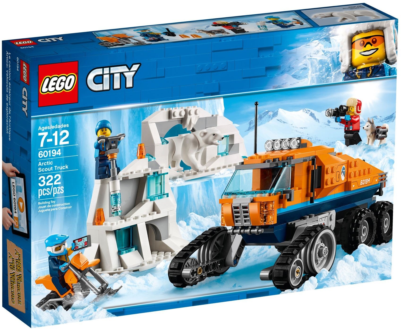 Arctic Scout Truck 60194 | City | LEGO